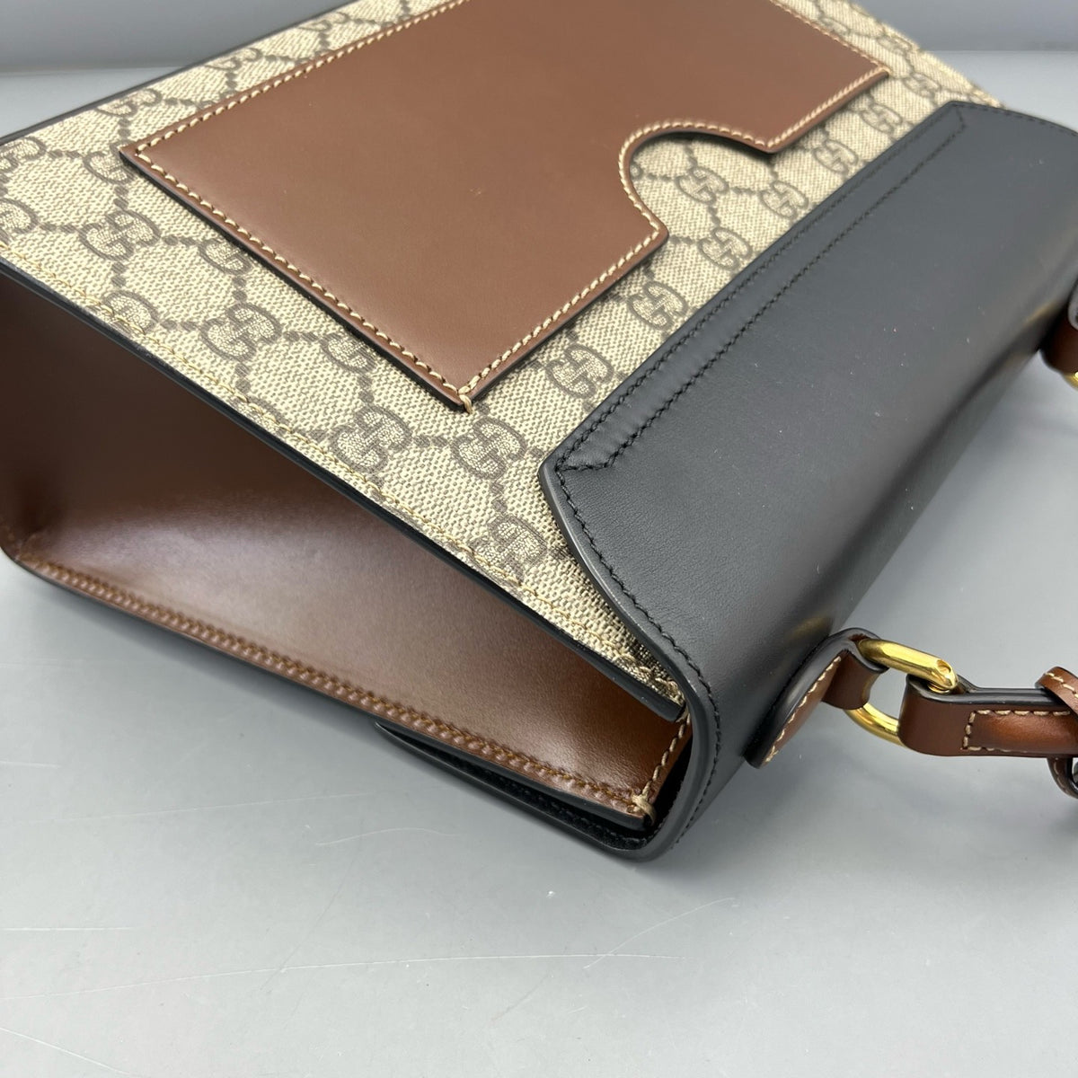 Gucci - Padlock Top Handle Bag - Leather - Multicolour - (medium)