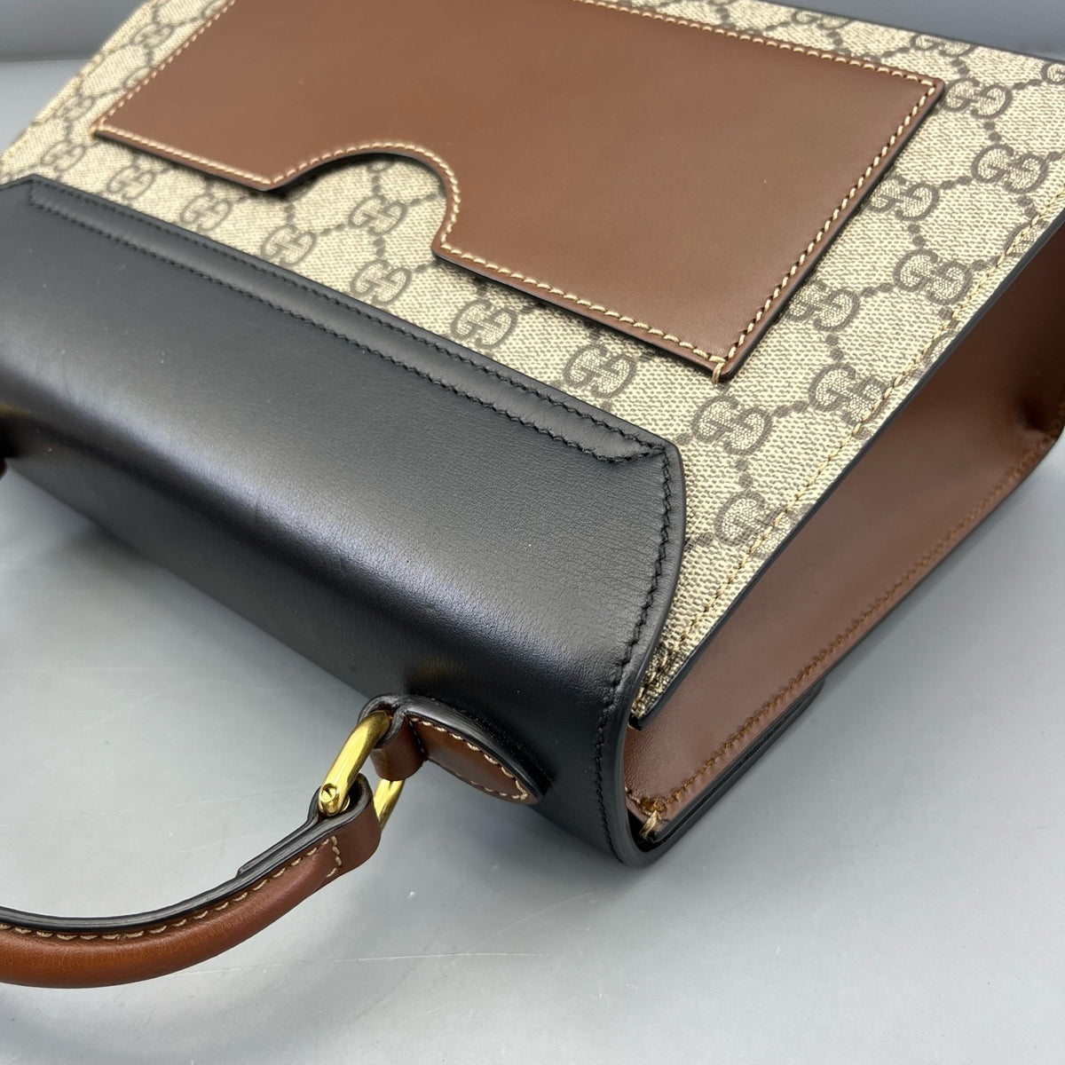 Gucci - Padlock Top Handle Bag - Leather - Multicolour - (medium)