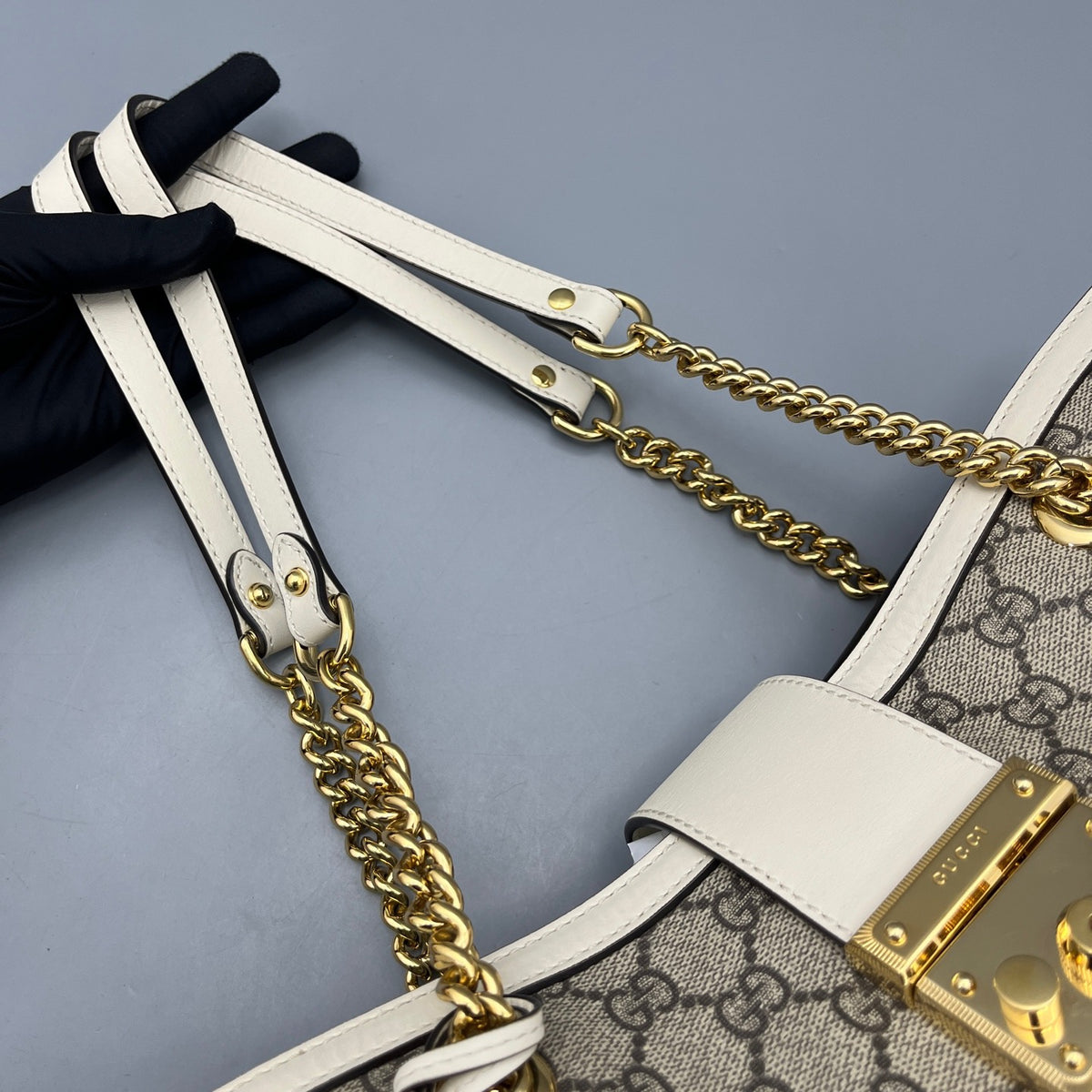 Gucci - Padlock Tote Bag - Synthetic - Multicolour - (large)