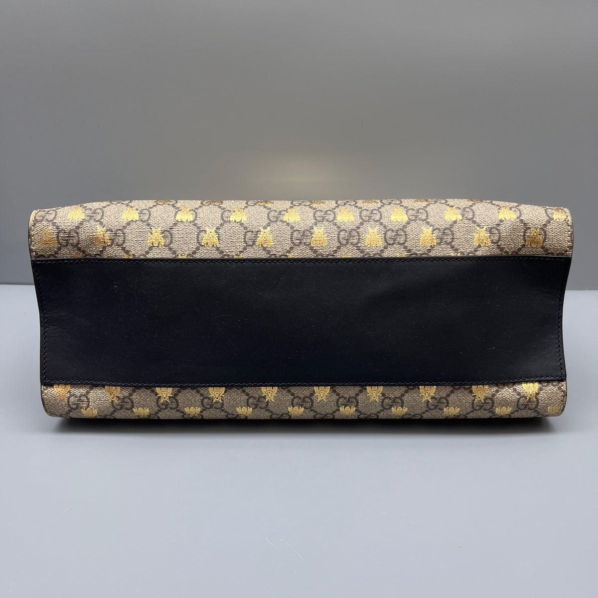 Gucci - Padlock Tote Bag with Bee Print - Cloth - Multicolour - (medium)