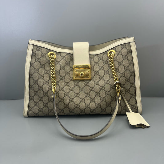 Gucci - Padlock Tote - Cloth - Multicolour - (large)