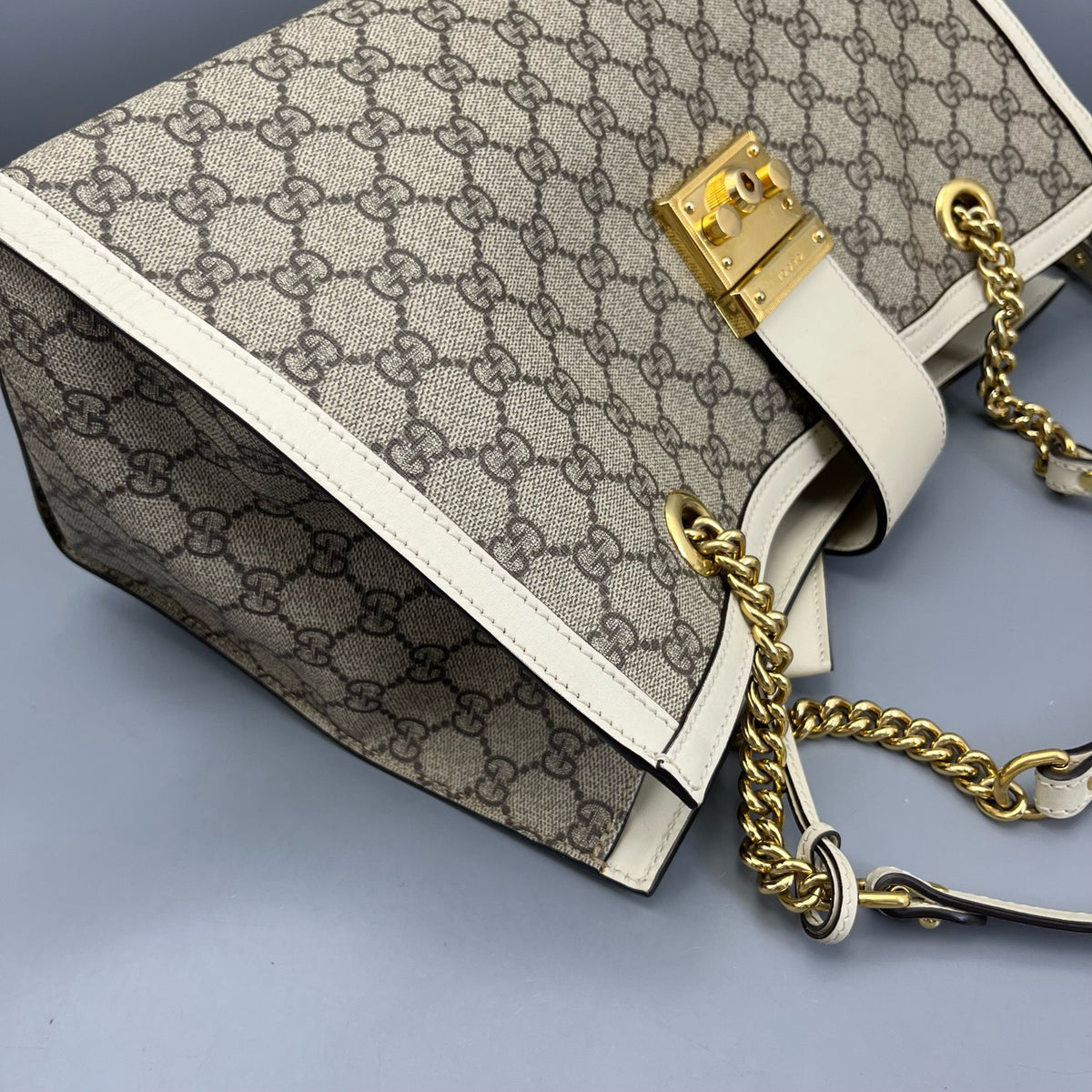 Gucci - Padlock Tote - Cloth - Multicolour - (large)