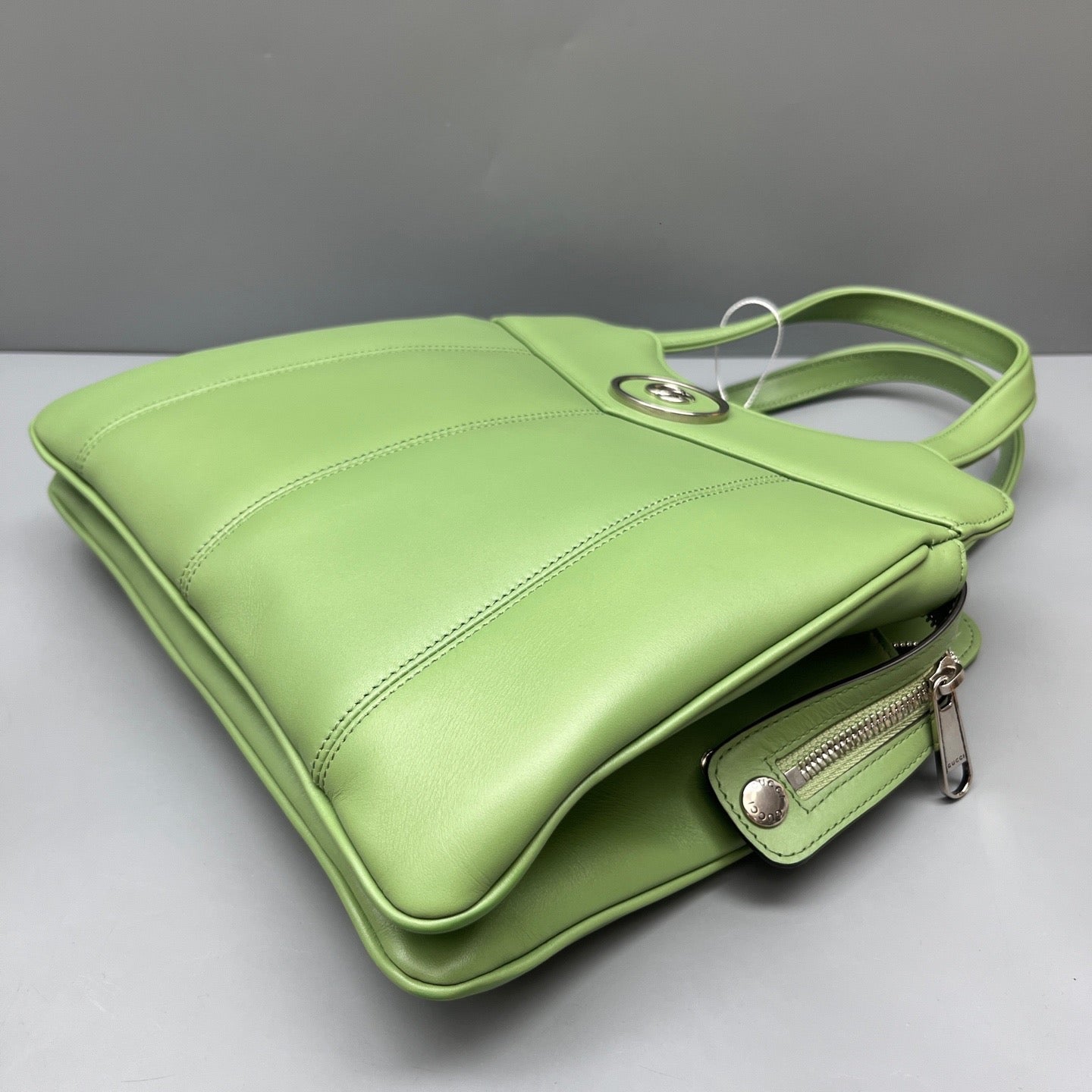 Gucci - Petite Tote Bag - Leather - Green - (Small)