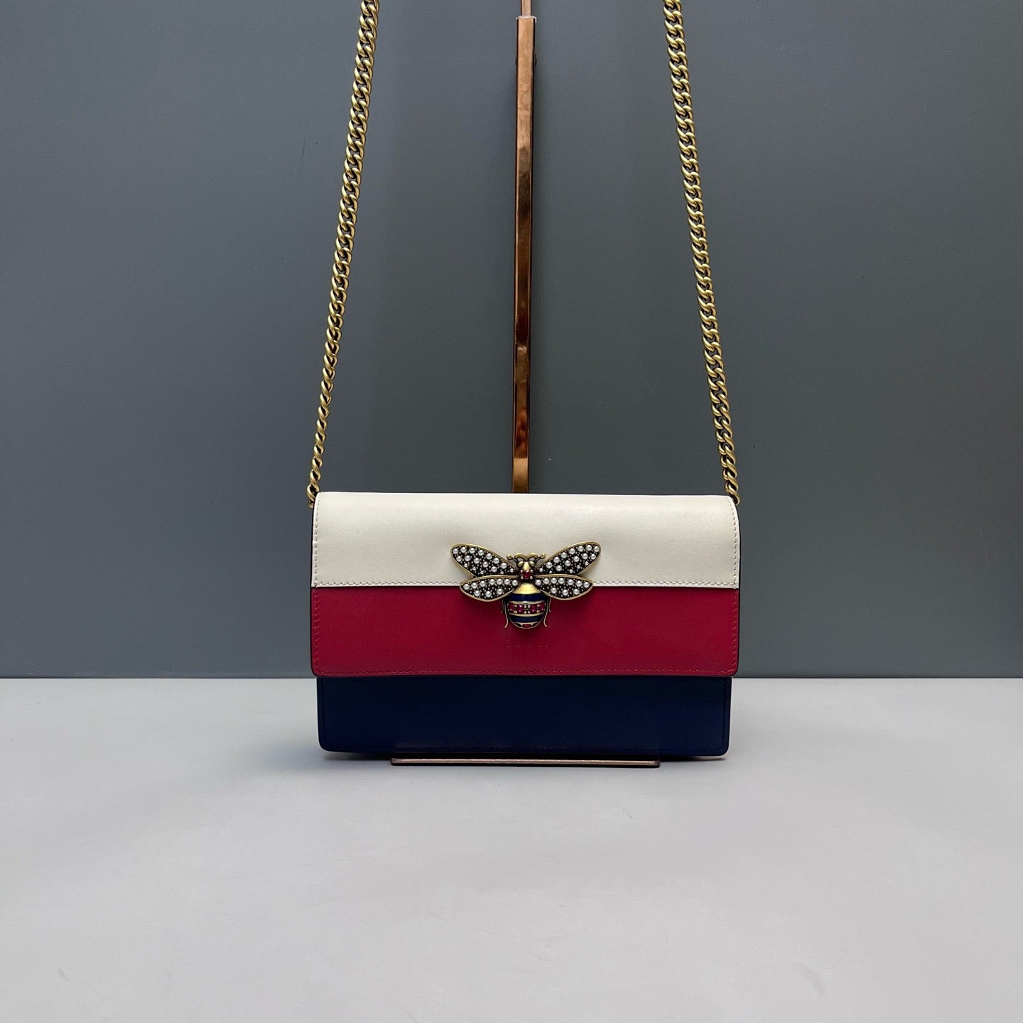 Gucci - Queen Margaret - Leather - Multicolour - (small)