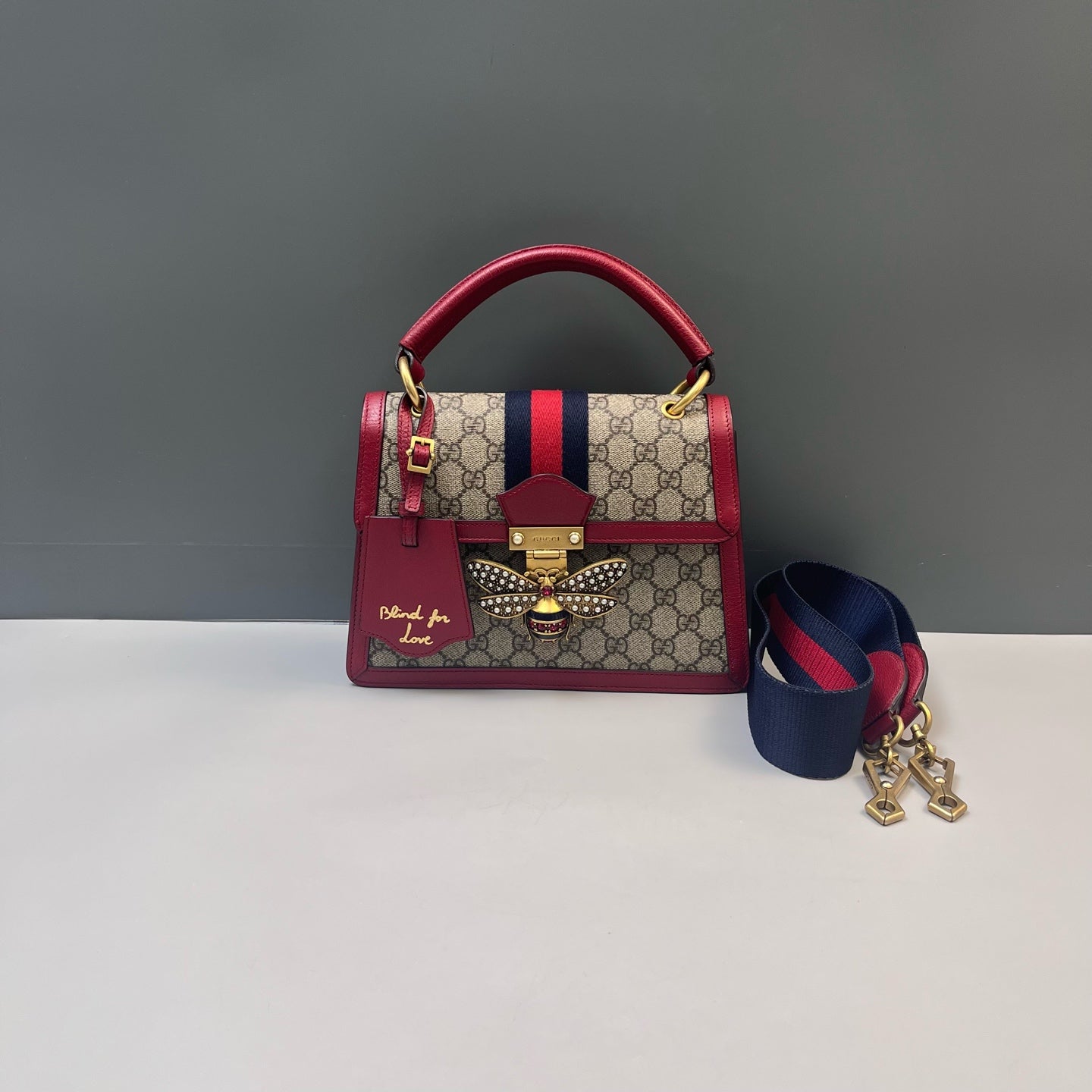 Gucci - Queen Margaret - Leather - Multicolour - (small)