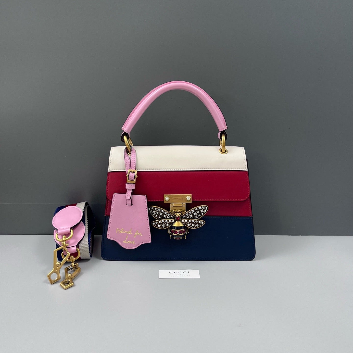 Gucci - Queen Margaret - Leather - Multicolour - (Small)