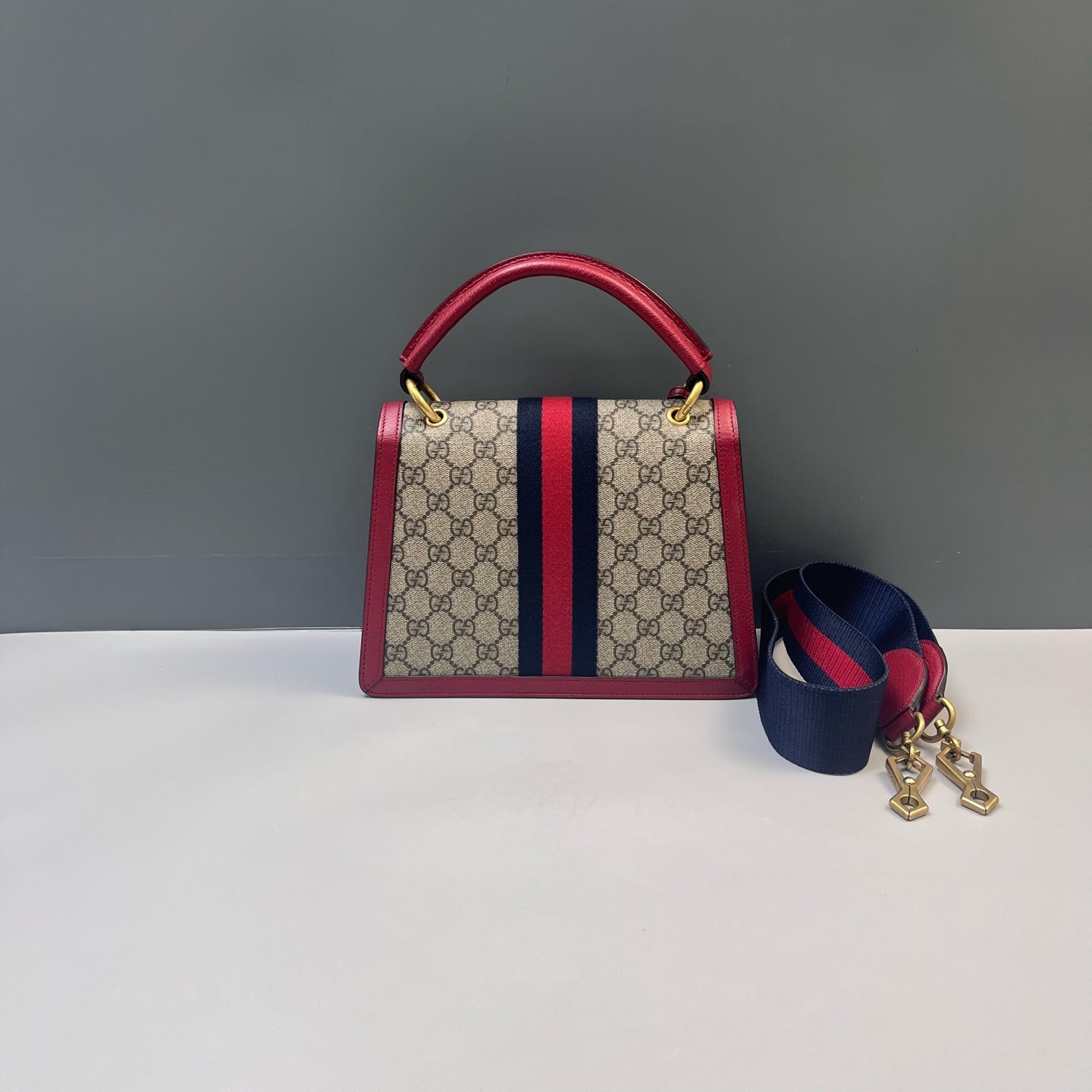 Gucci - Queen Margaret - Leather - Multicolour - (small)
