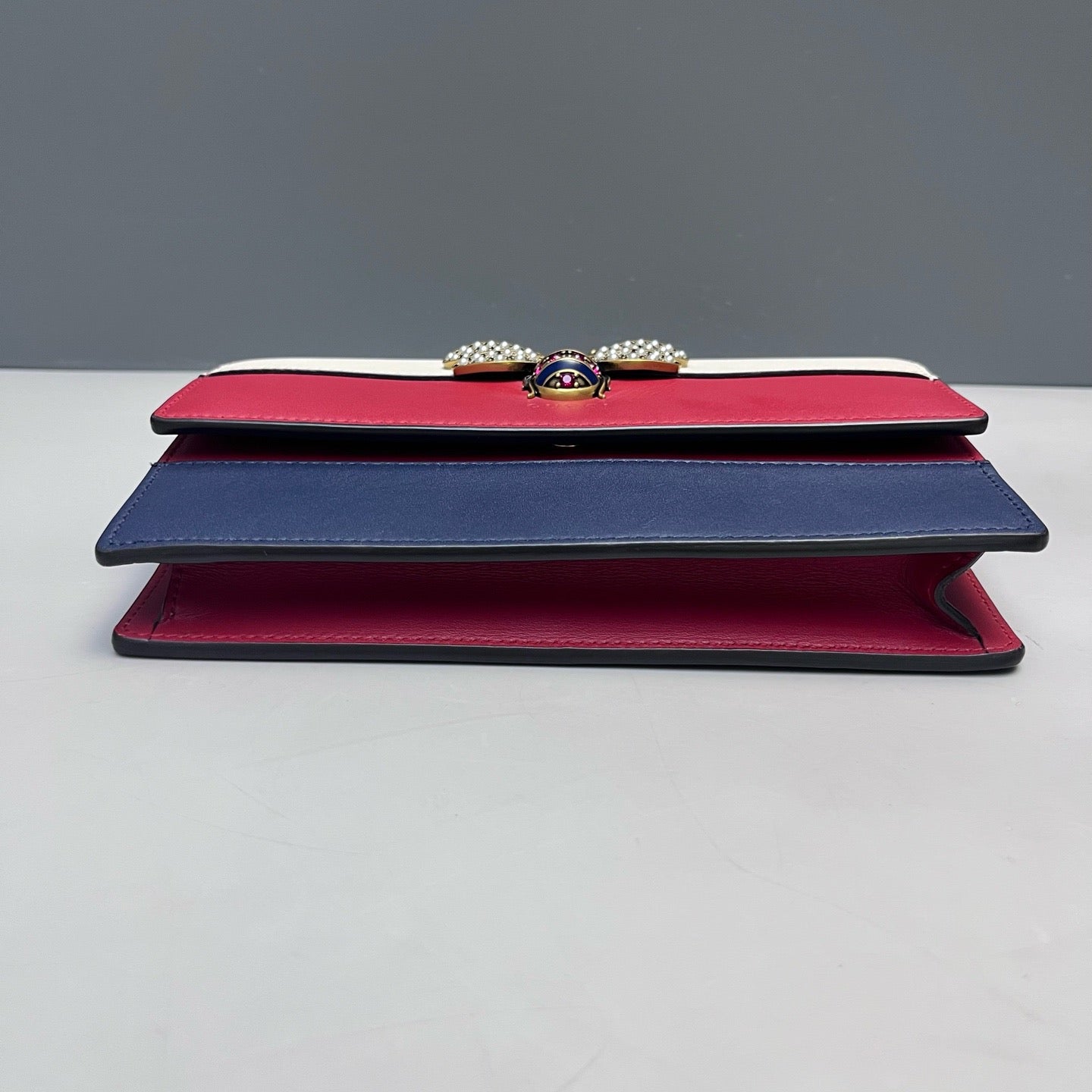 Gucci - Queen Margaret - Leather - Multicolour - (small)