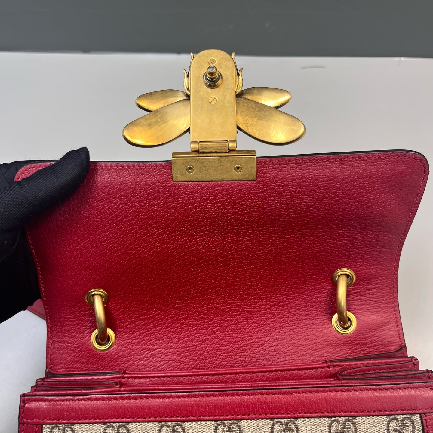 Gucci - Queen Margaret - Leather - Multicolour - (small)