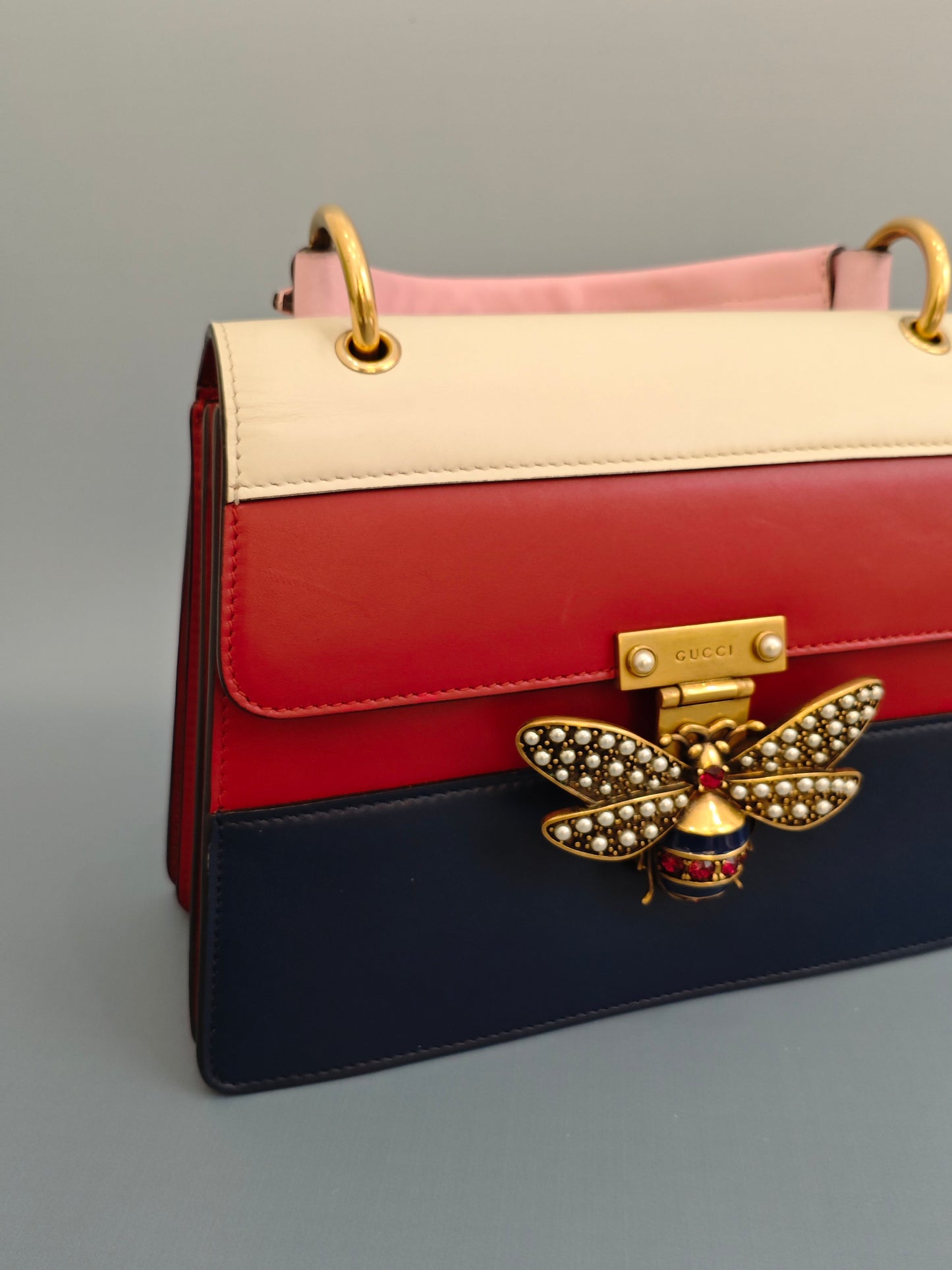 Gucci - Queen Margaret - Leather - Multicolour - (small)