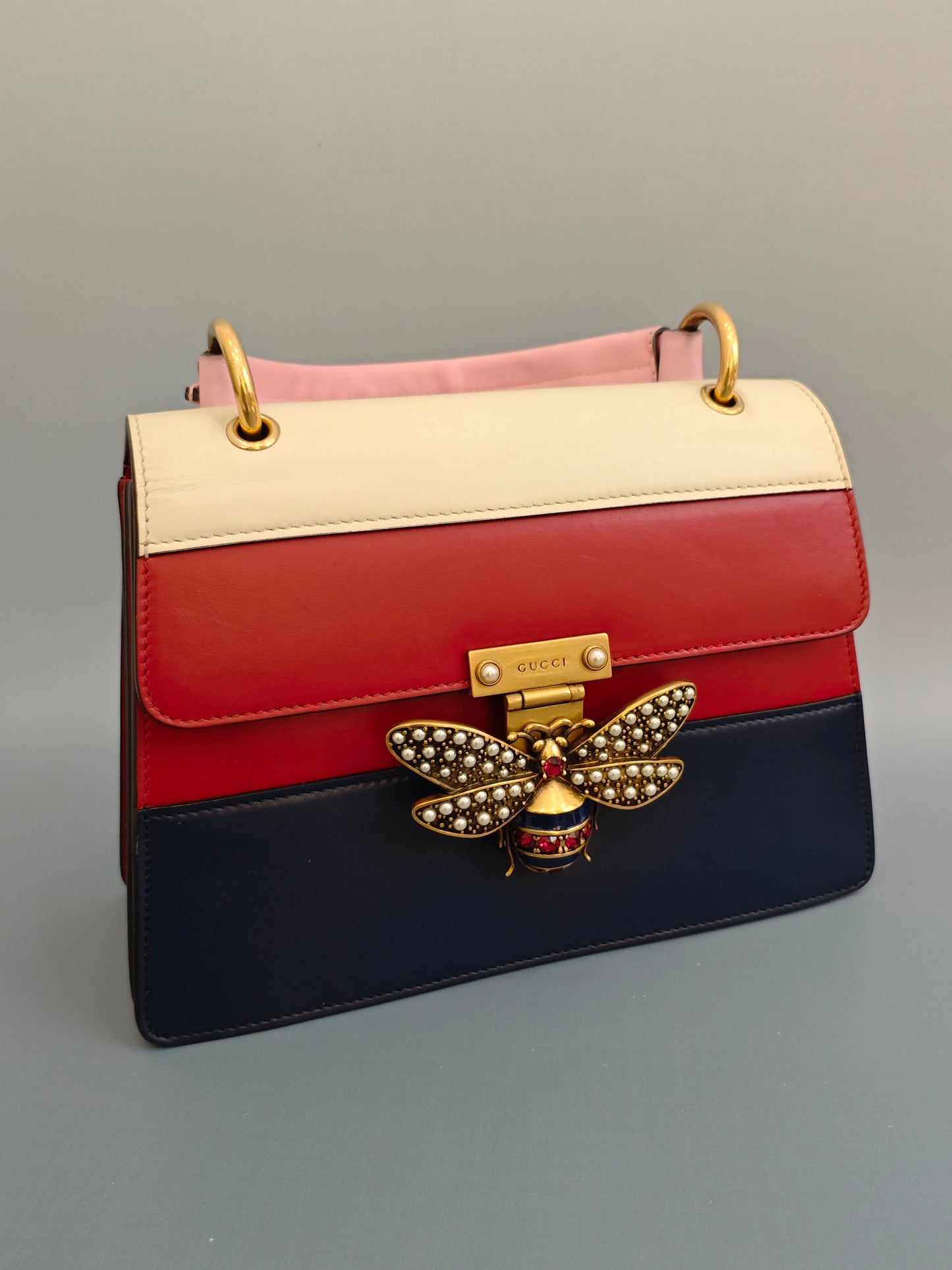 Gucci - Queen Margaret - Leather - Multicolour - (small)