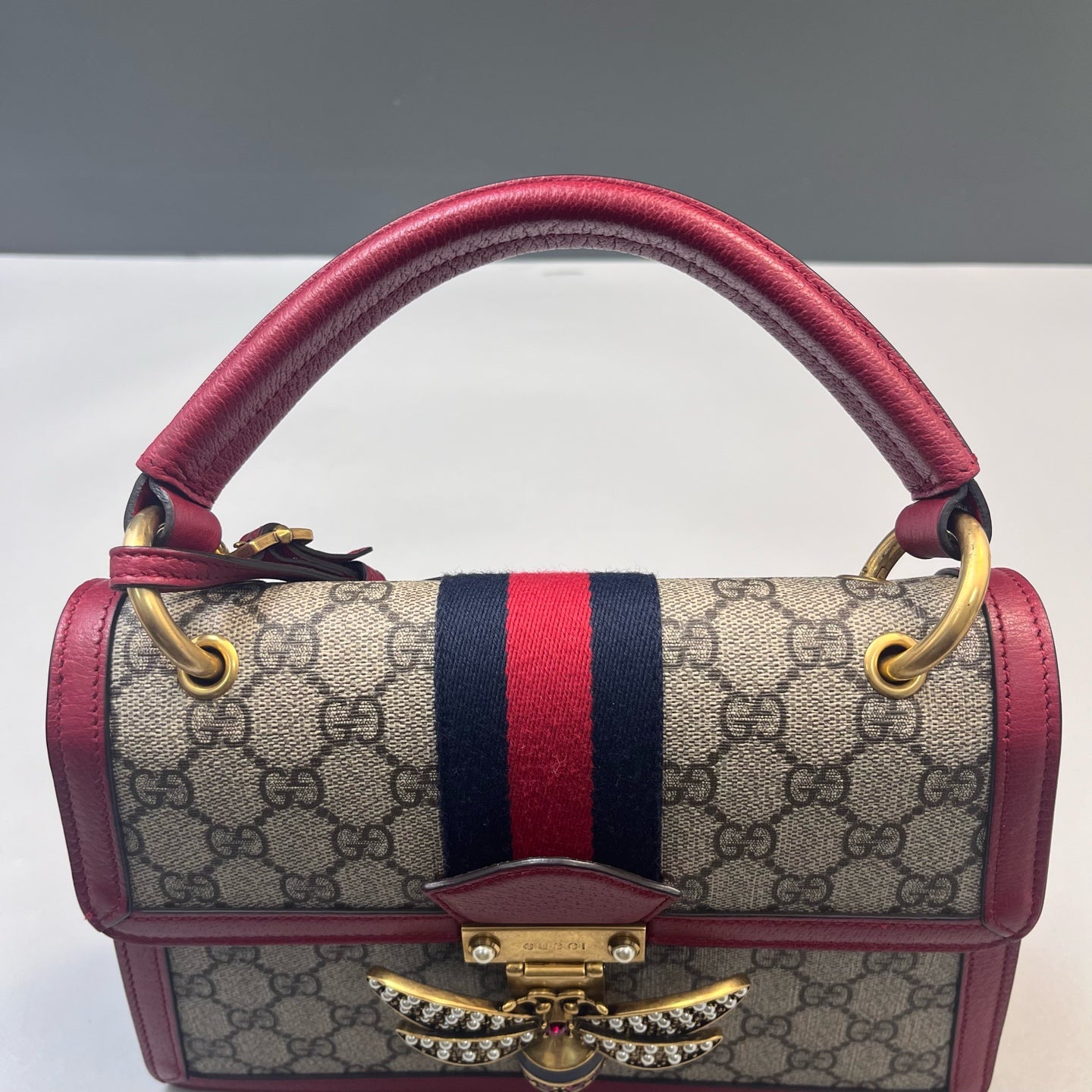 Gucci - Queen Margaret - Leather - Multicolour - (small)