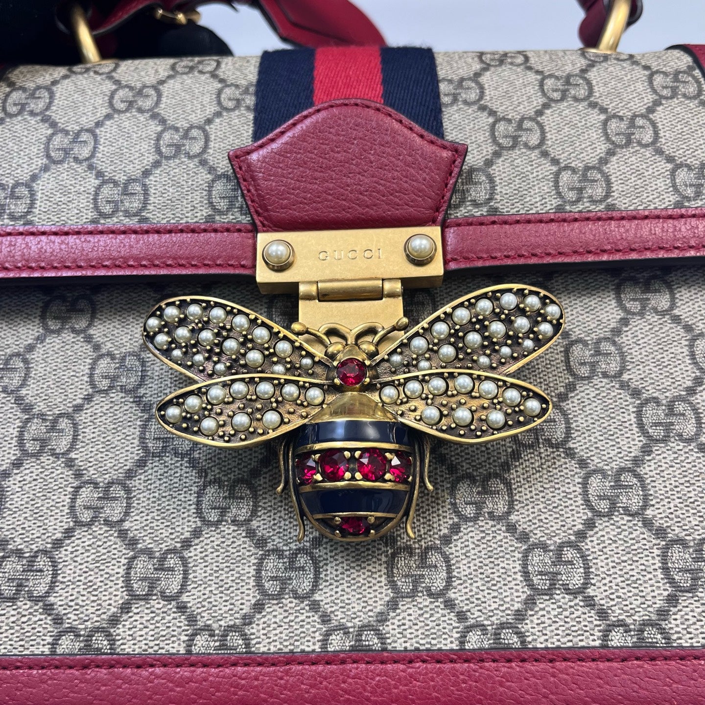 Gucci - Queen Margaret - Leather - Multicolour - (small)