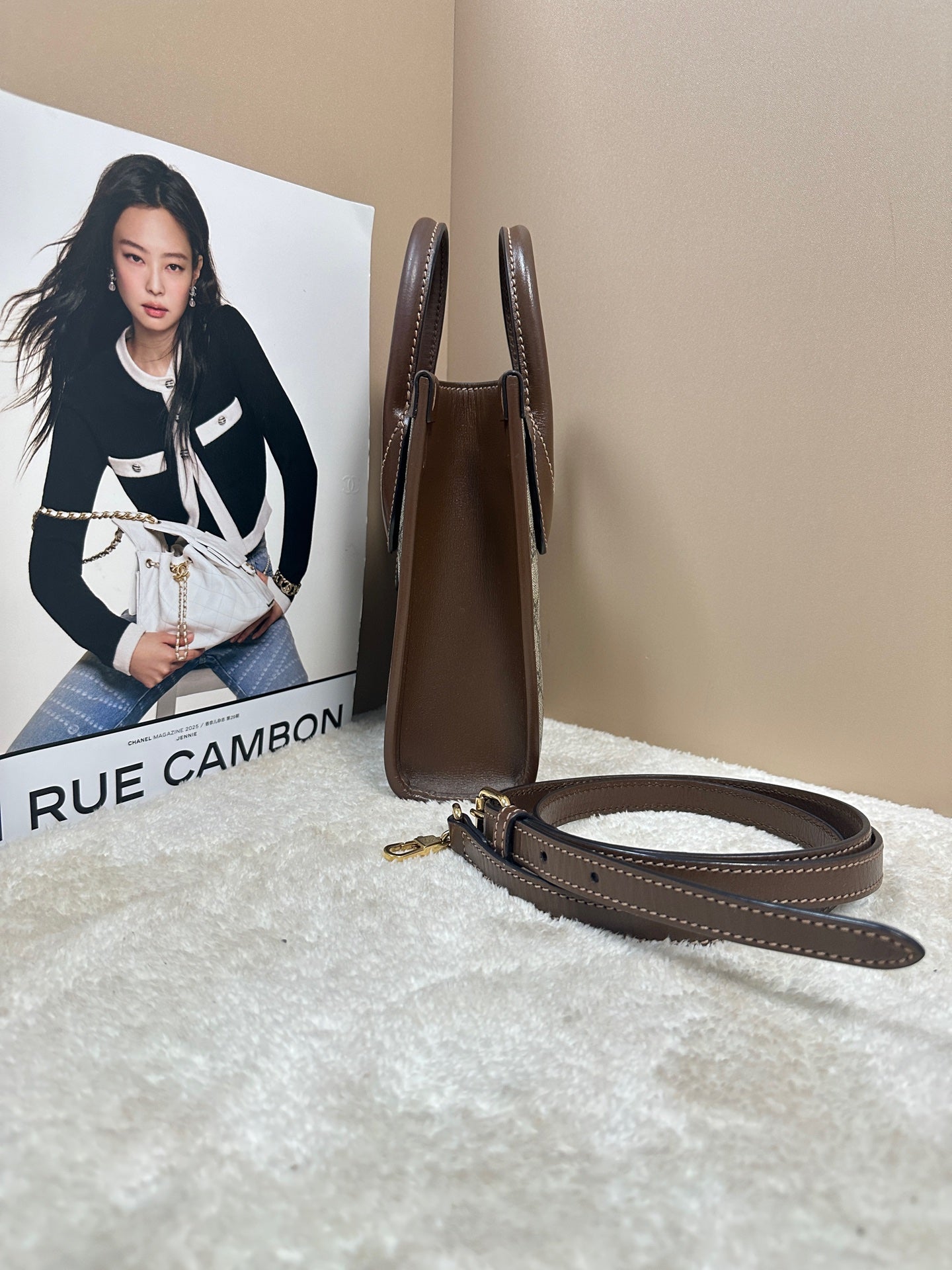 Gucci - Retro mini Tote - Leather - Brown - (mini)