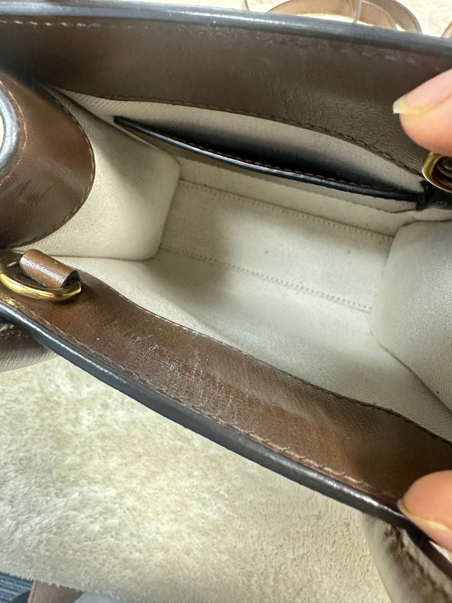 Gucci - Retro mini Tote - Leather - Brown - (mini)
