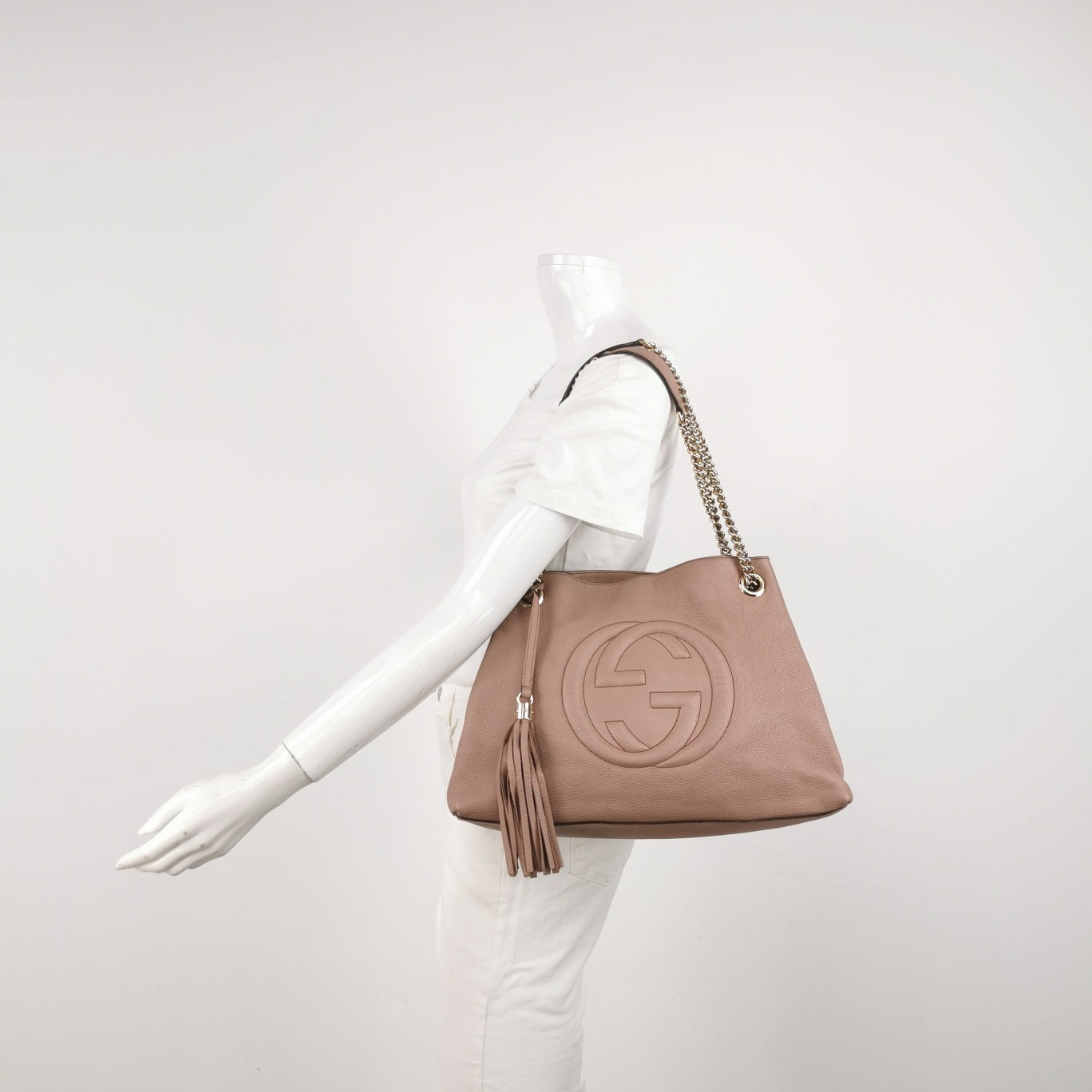 Gucci - Soho - Leather - Beige - (medium)