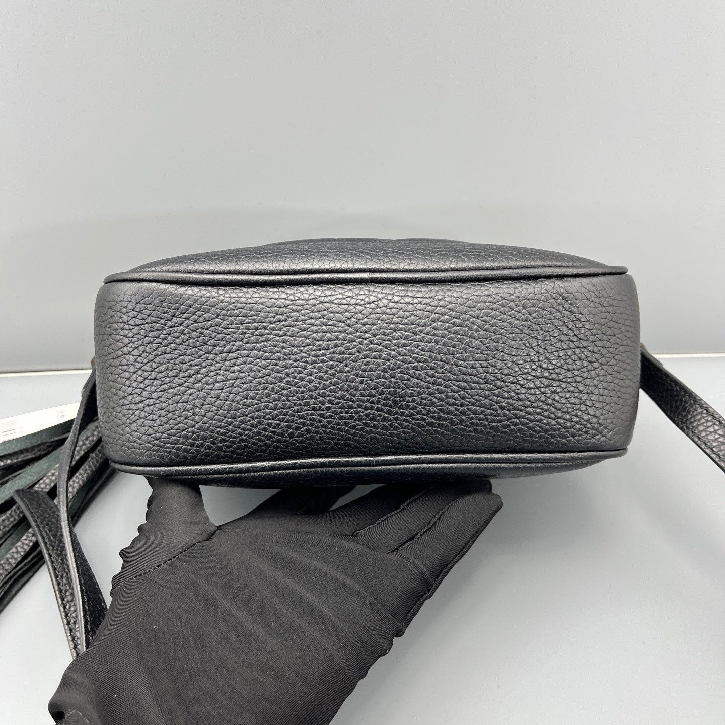 Gucci - Soho Tassel Camera Bag - Pebbled leather - Black - (Small)