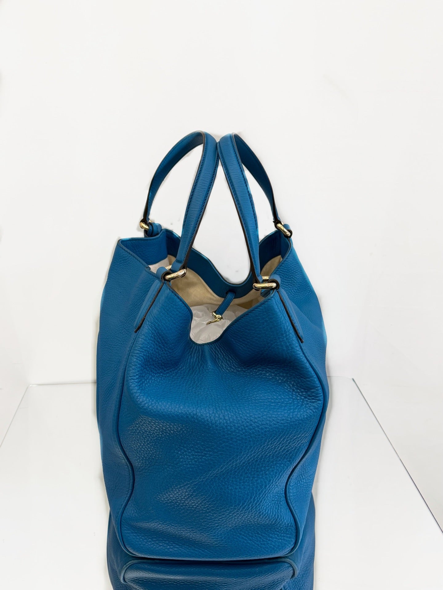 Gucci - Soho Tote - Leather - Blue - (medium)