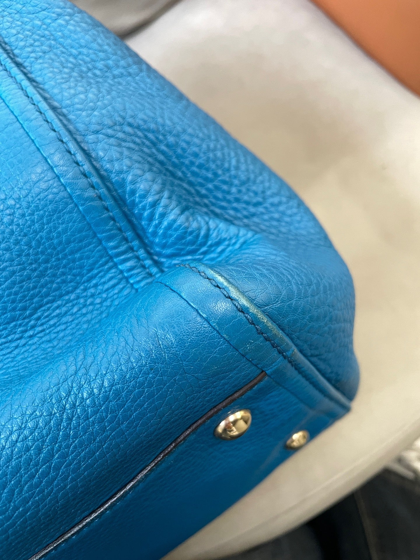 Gucci - Soho Tote - Leather - Blue - (medium)