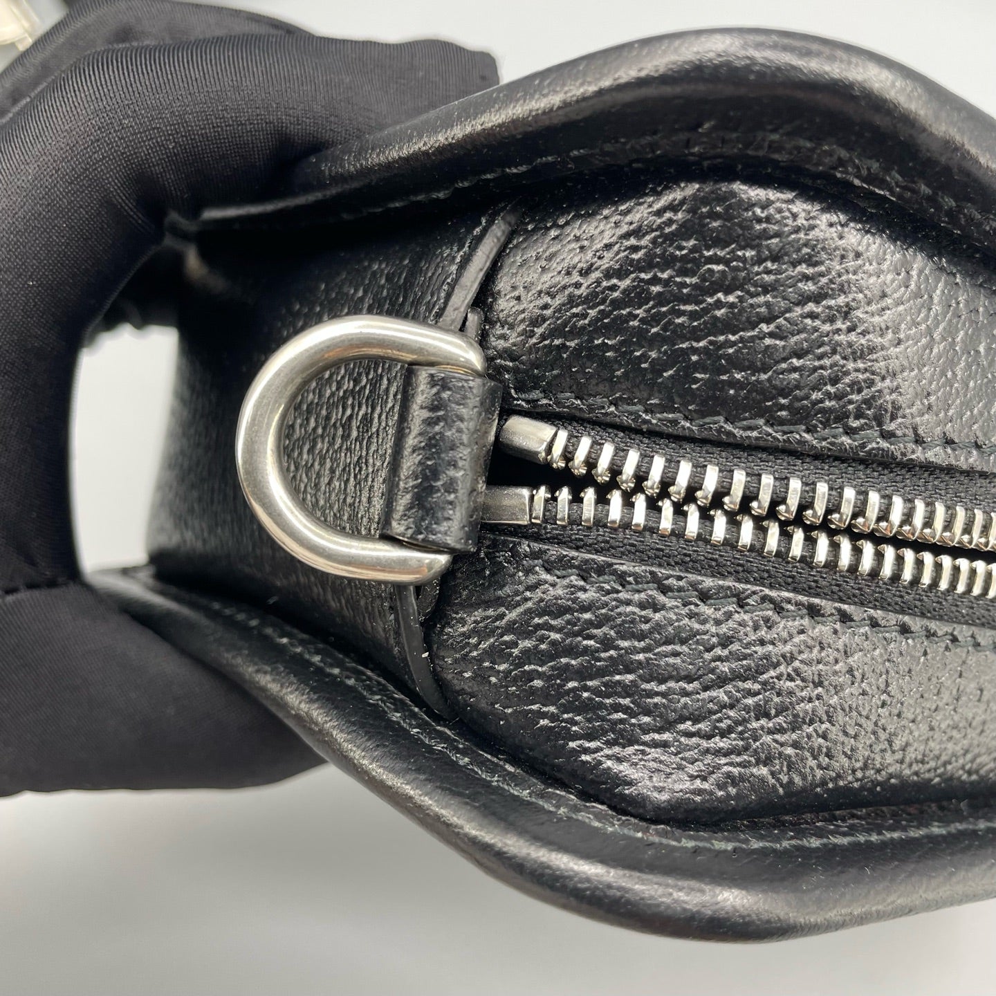 Gucci - Super Double G Mini Camera Bag - Coated Canvas with Leather trim - Black - (mini)