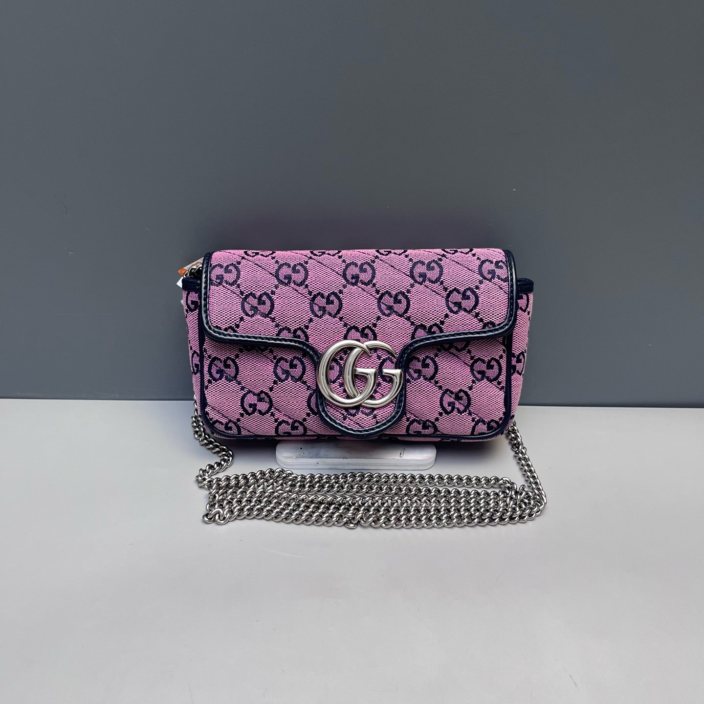 Gucci - Super Mini Bag - Cloth - Pink - (mini)