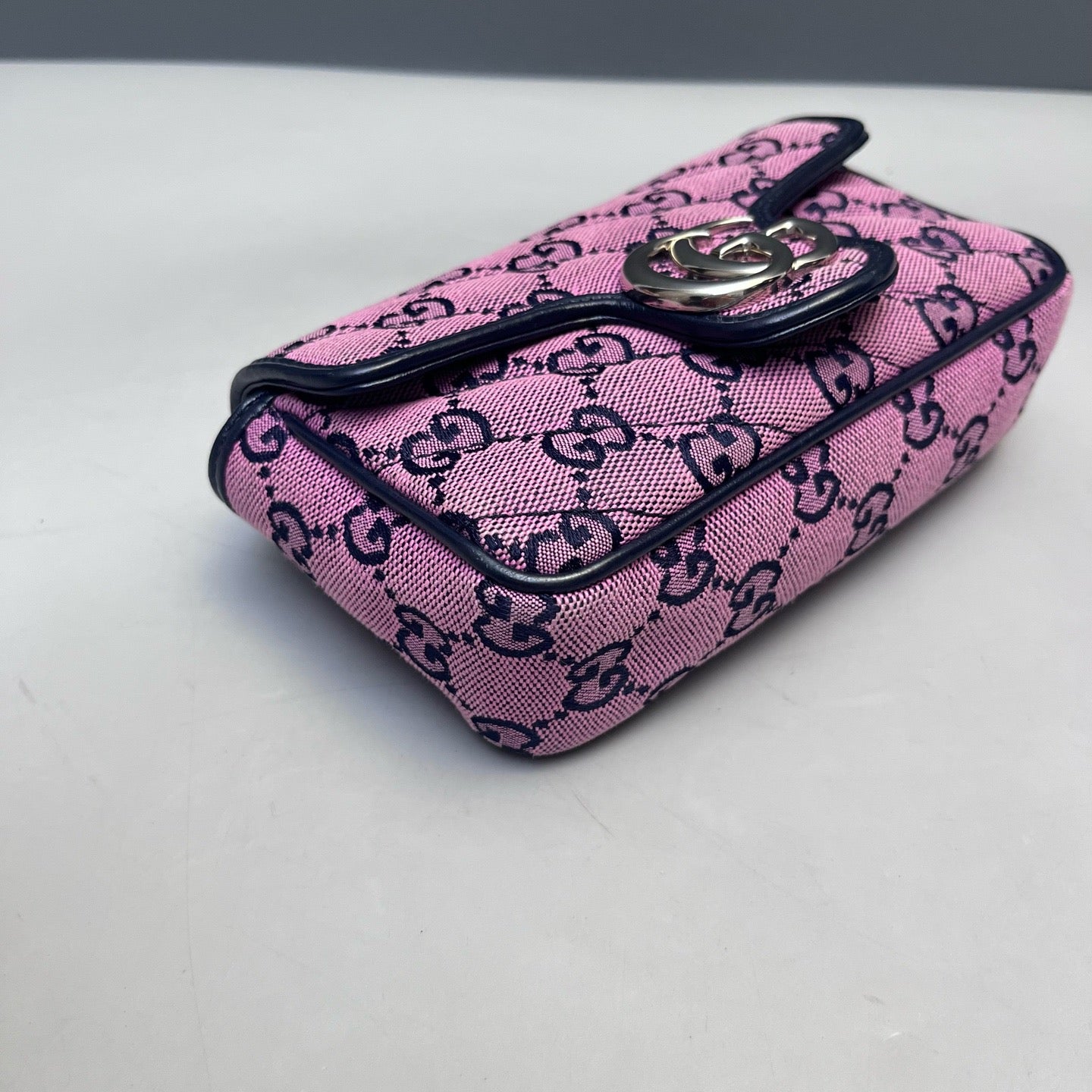Gucci - Super Mini Bag - Cloth - Pink - (mini)