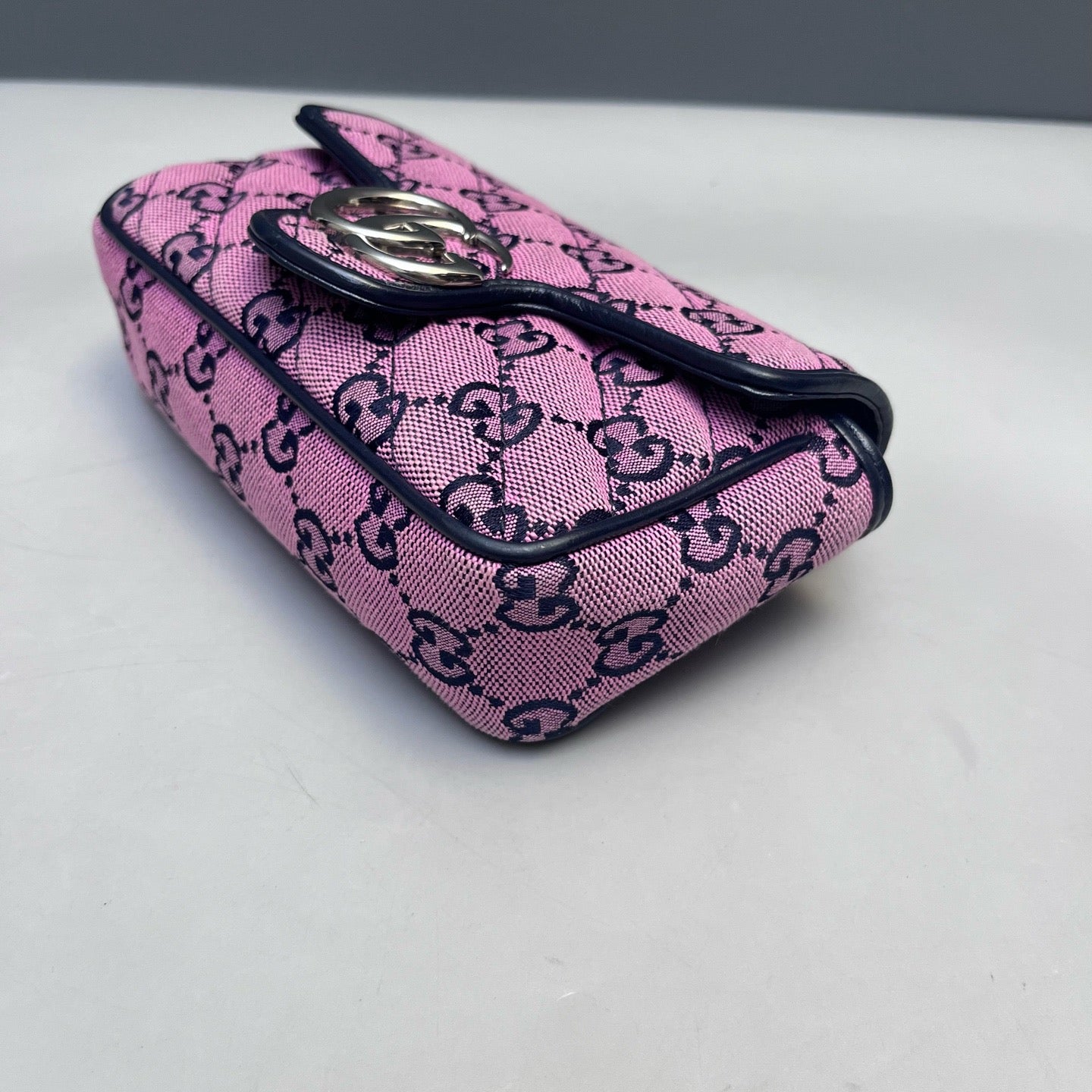 Gucci - Super Mini Bag - Cloth - Pink - (mini)
