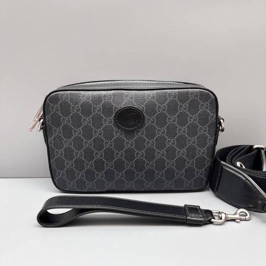 Gucci - Supreme Camera Bag - Synthetic - Black