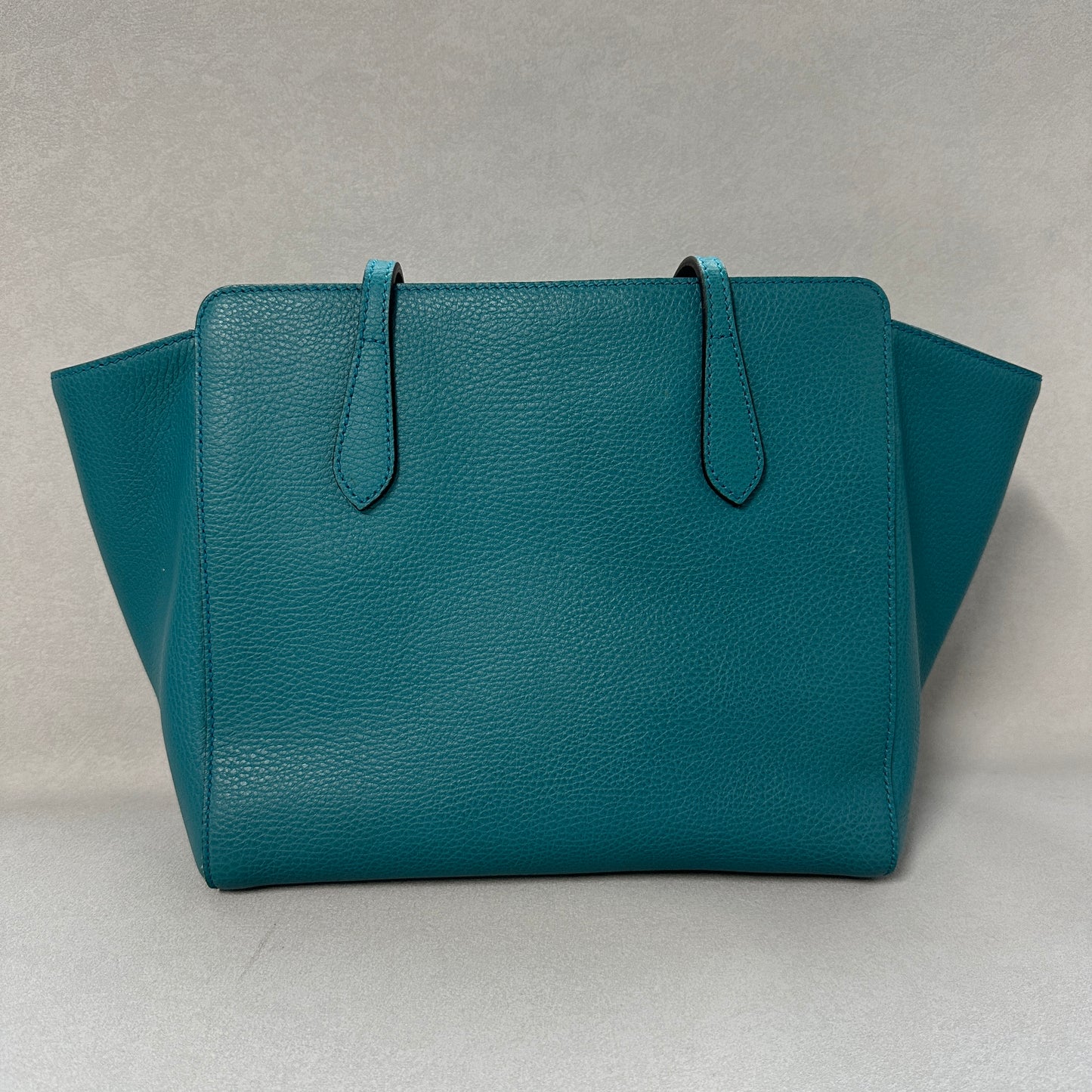 Gucci - Swing - Leather - Blue - (Medium)