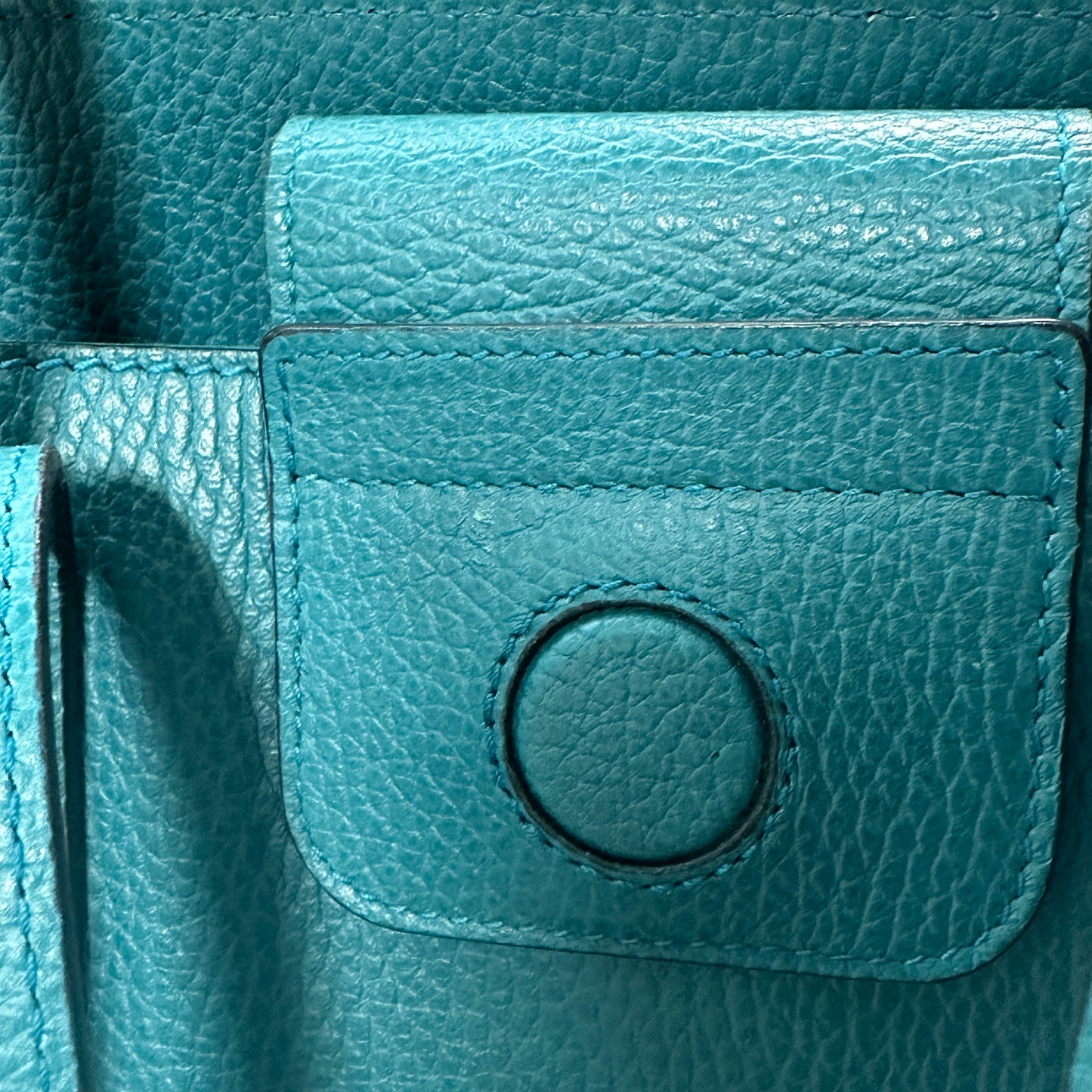 Gucci - Swing - Leather - Blue - (Medium)