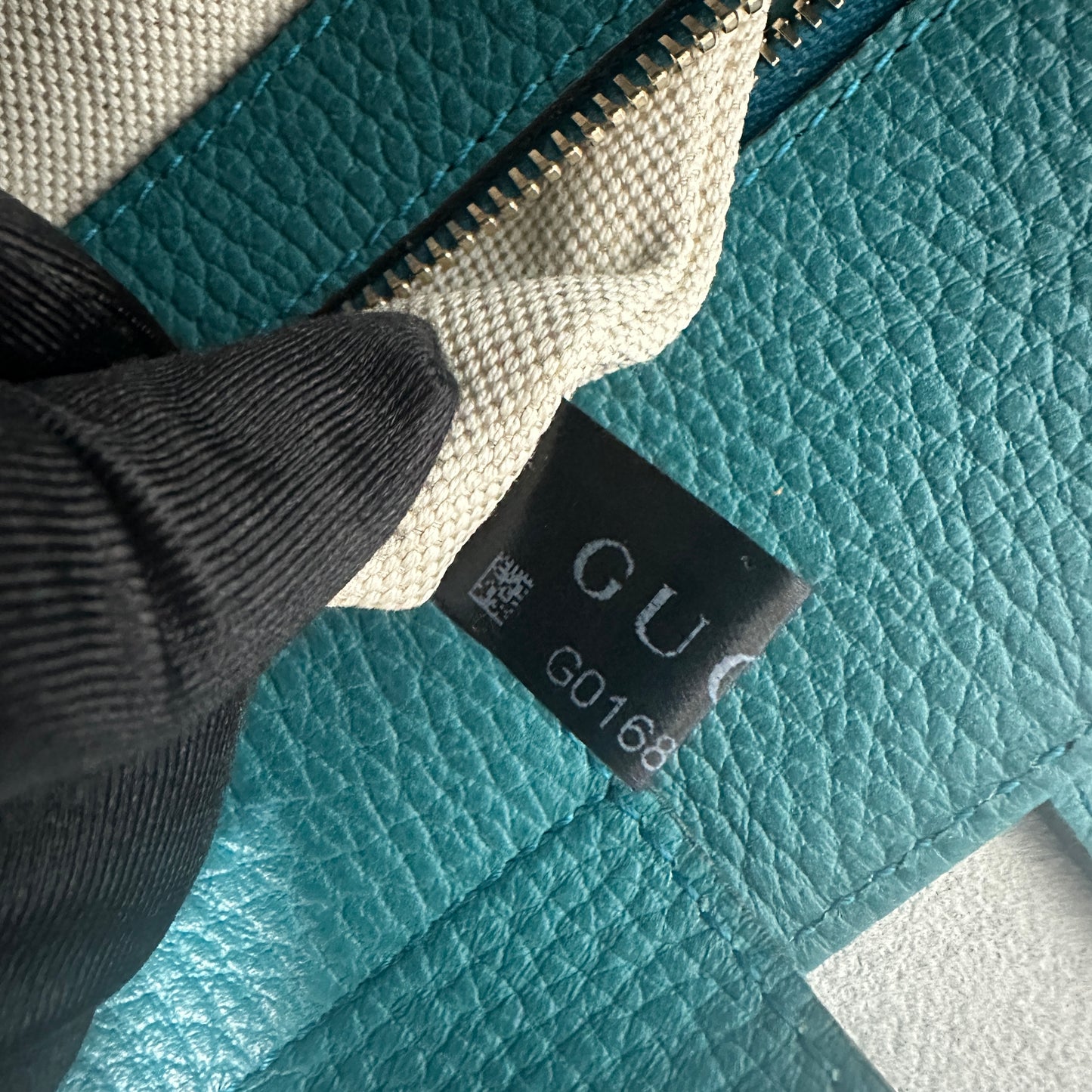 Gucci - Swing - Leather - Blue - (Medium)