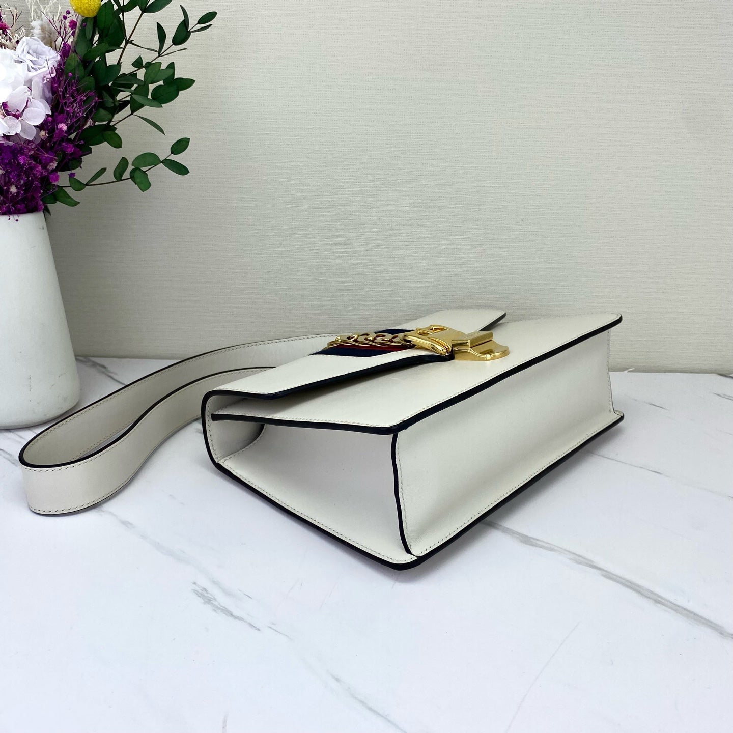 Gucci - Sylvie - Leather - White - (medium)