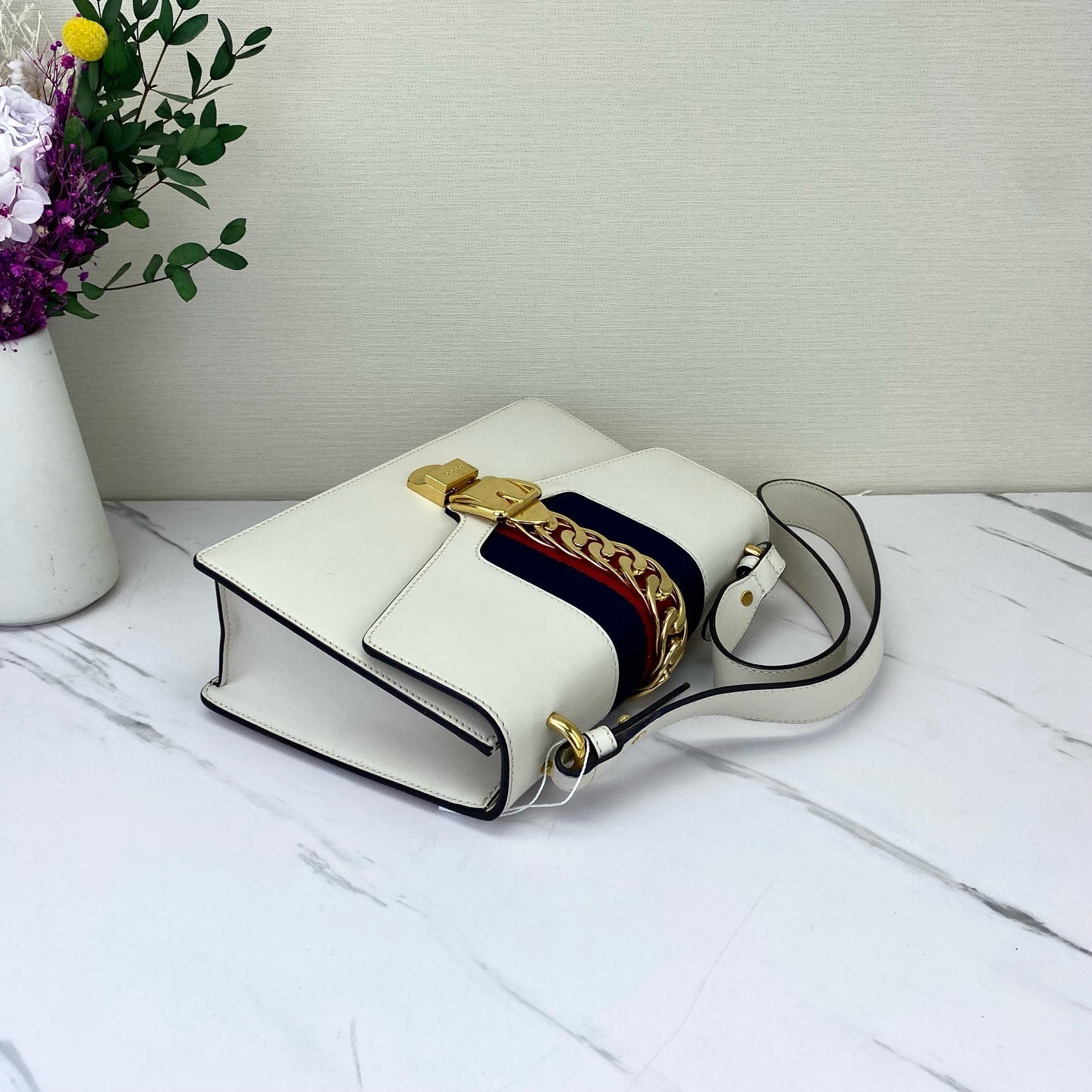Gucci - Sylvie - Leather - White - (medium)