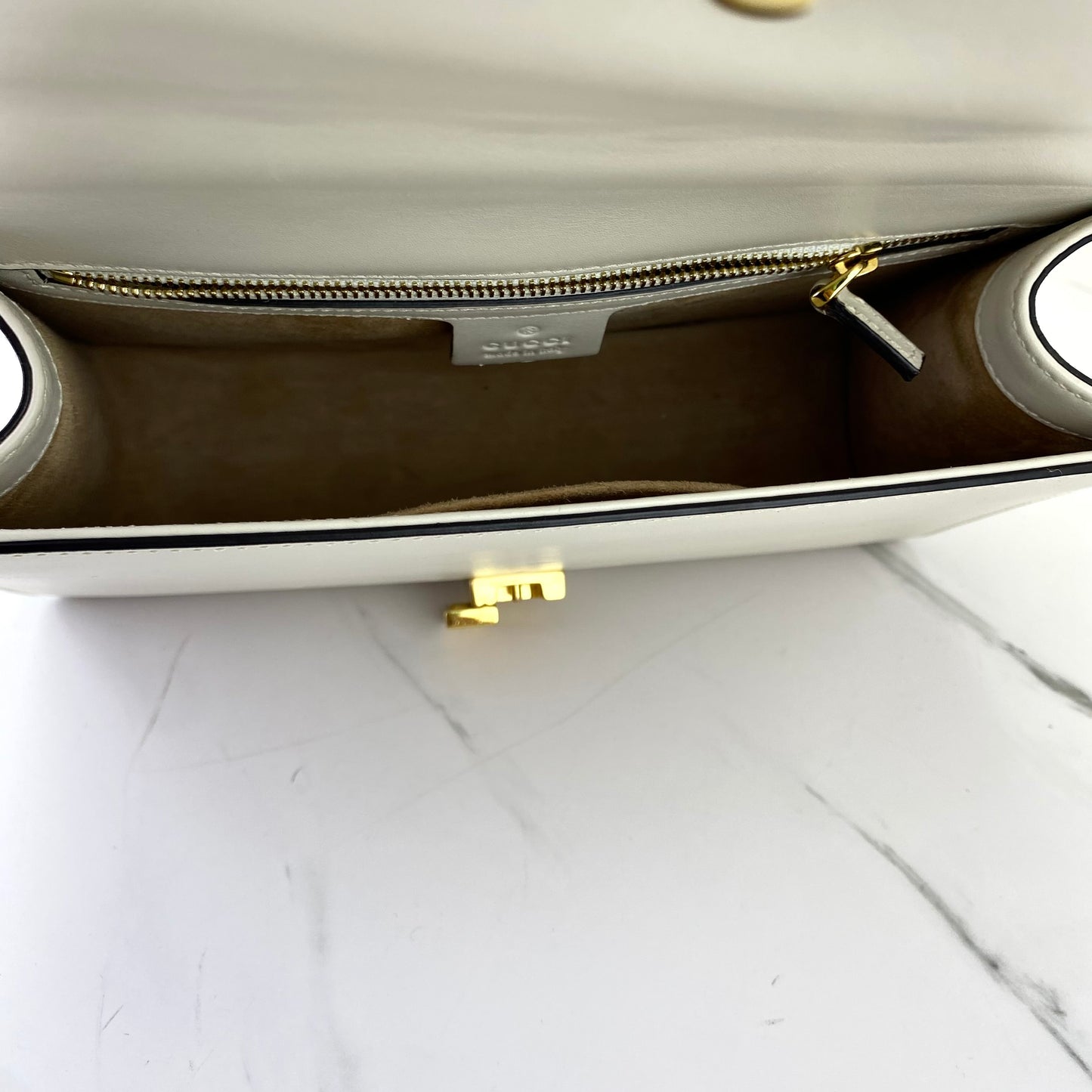 Gucci - Sylvie - Leather - White - (medium)