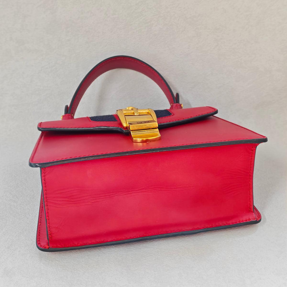 Gucci - Sylvie Mini - Leather - Red - (mini)