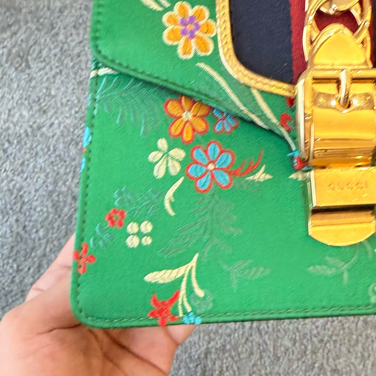 Gucci - Sylvie Small - Cloth - Green - (small)