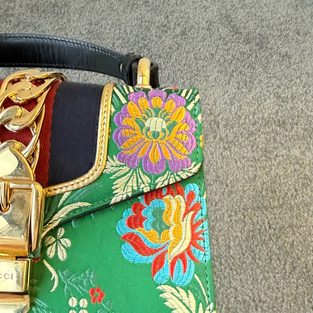 Gucci - Sylvie Small - Cloth - Green - (small)