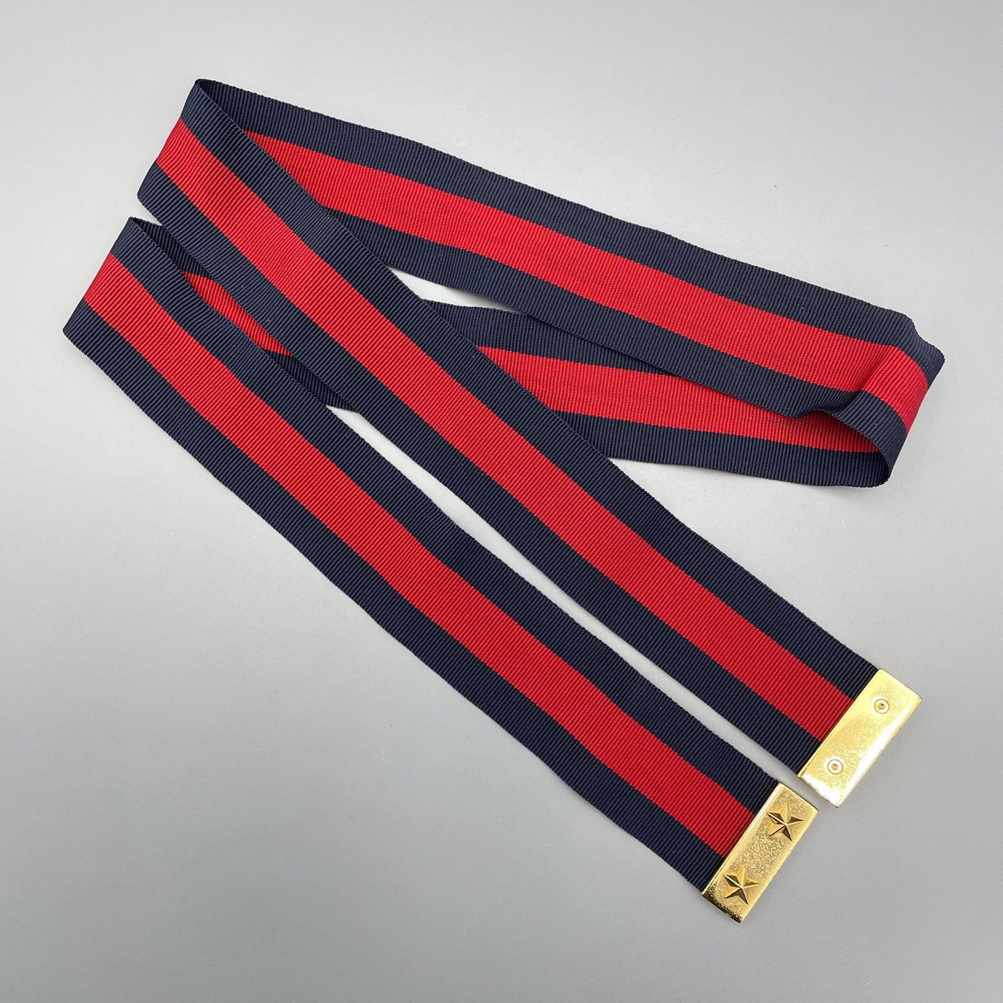 Gucci - Sylvie Small - Smooth leather with canvas Web stripe - Black with green and red Web detail - (small)