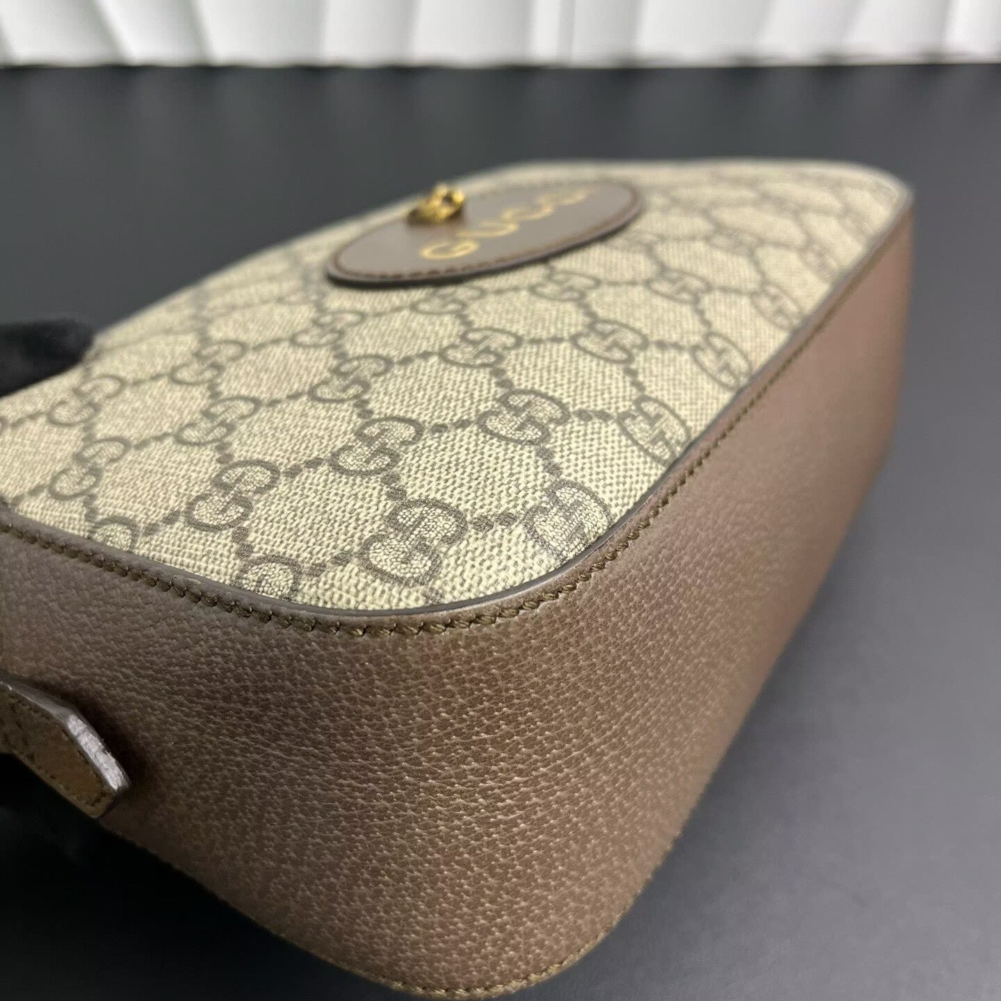 Gucci - Tiger Head Camera Bag - GG Supreme canvas, leather - Beige, Brown, Green, Red - (Small)