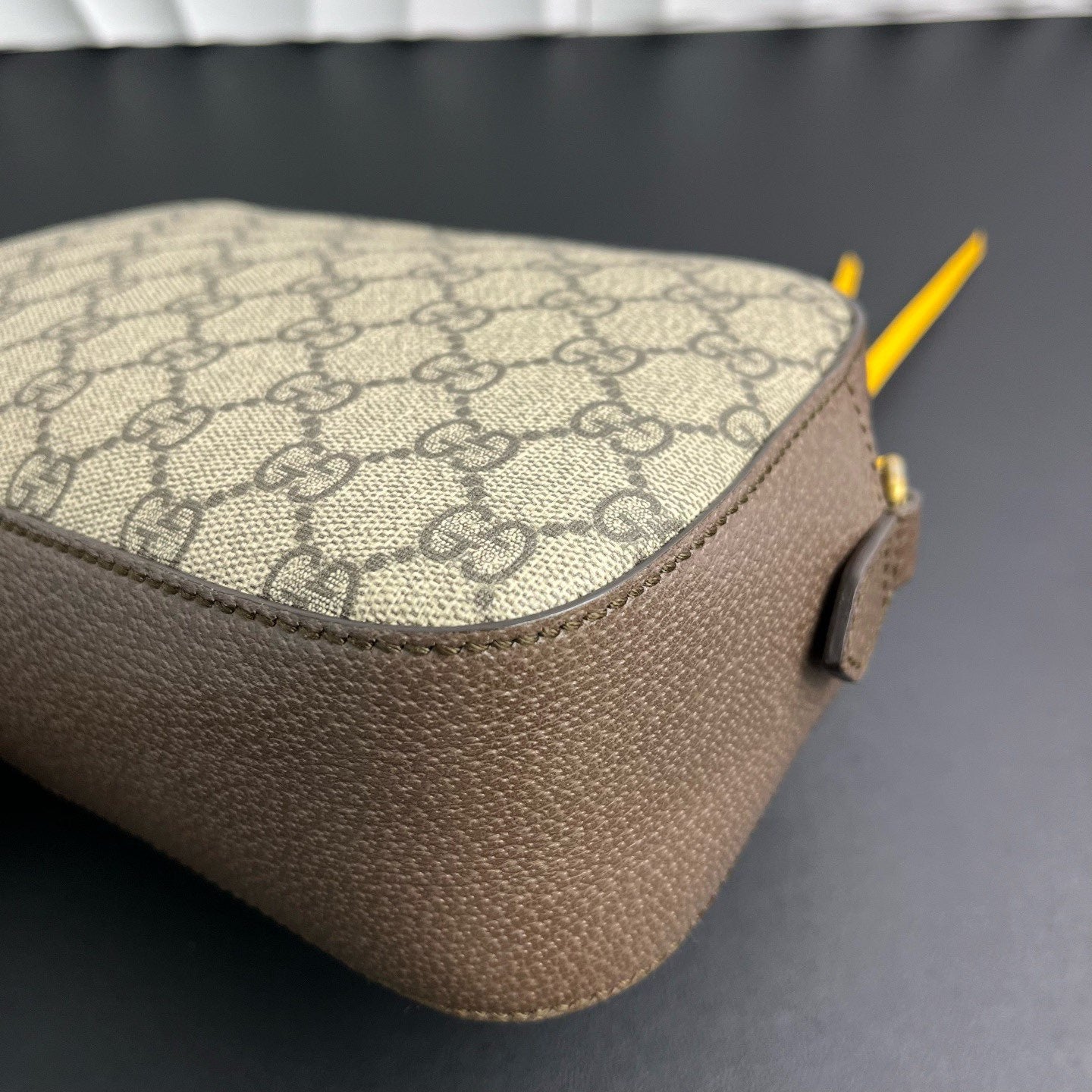 Gucci - Tiger Head Camera Bag - GG Supreme canvas, leather - Beige, Brown, Green, Red - (Small)