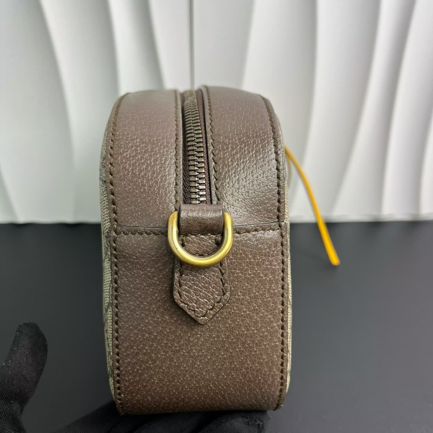 Gucci - Tiger Head Camera Bag - GG Supreme canvas, leather - Beige, Brown, Green, Red - (Small)