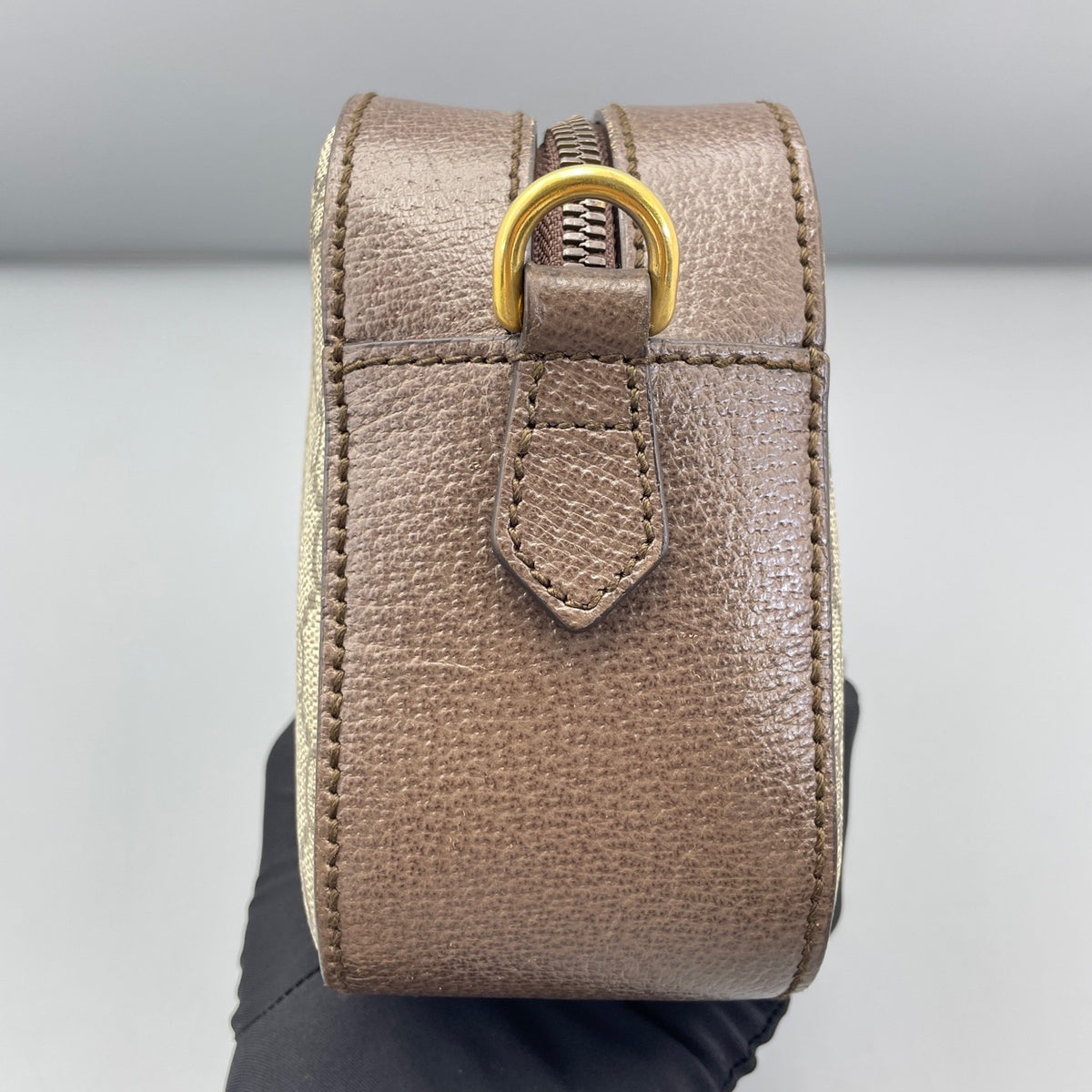 Gucci - Tiger Head Camera Bag - Leather - Brown - (mini)
