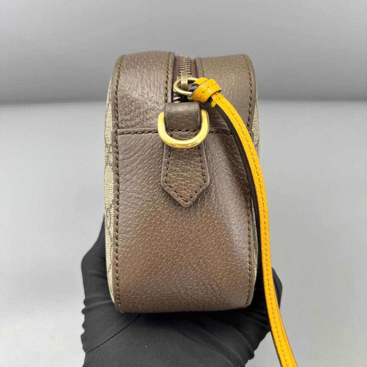 Gucci - Tiger Head Camera Bag - Synthetic - Brown - (mini)