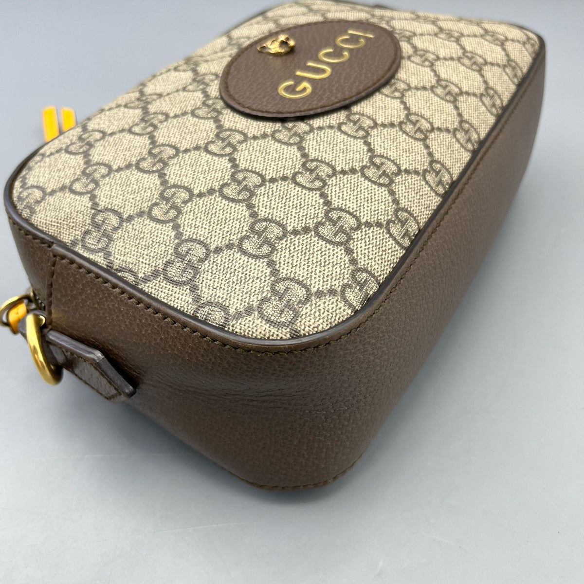 Gucci - Tiger Head Camera Bag - Synthetic - Brown - (mini)
