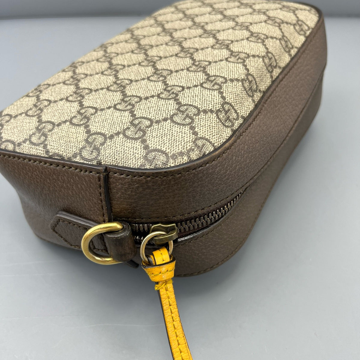 Gucci - Tiger Head Camera Bag - Synthetic - Brown - (mini)