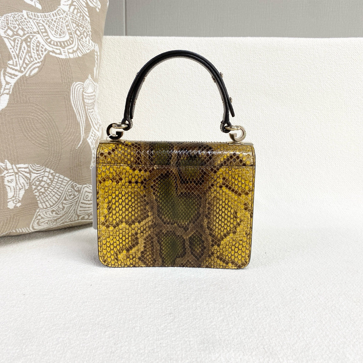 Gucci - Top Handle Bag - Exotic leathers - Python - Multicolour - (mini)