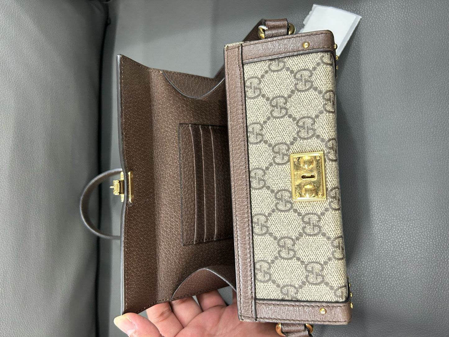 Gucci - Trunk Bag - Synthetic - Beige - (mini)