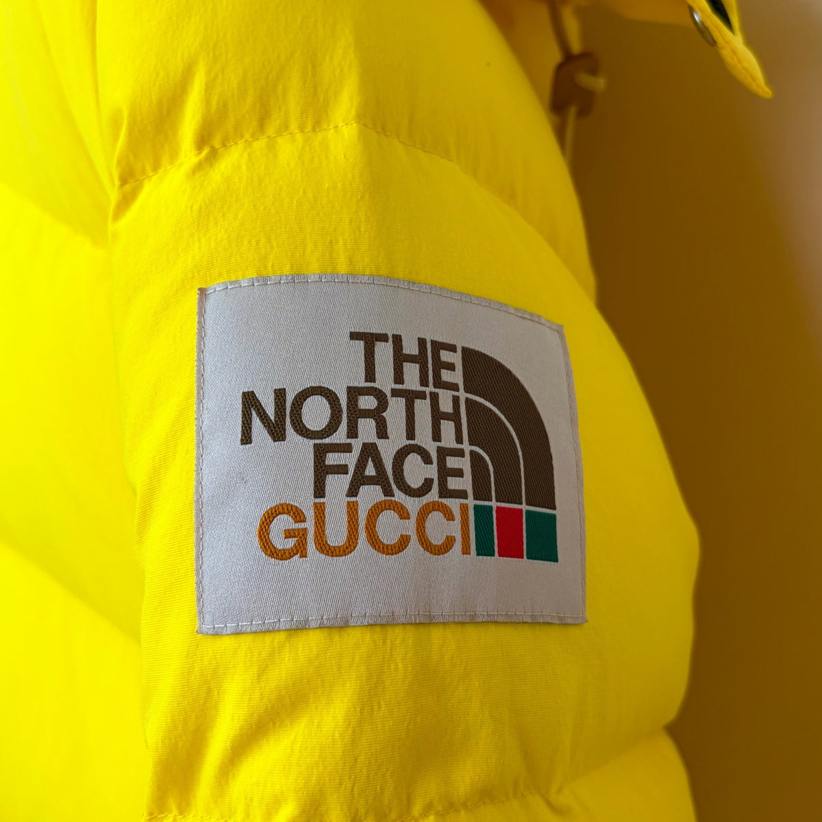 Gucci - x The North Face Puffer Jacket - Polyester - Yellow - (M)
