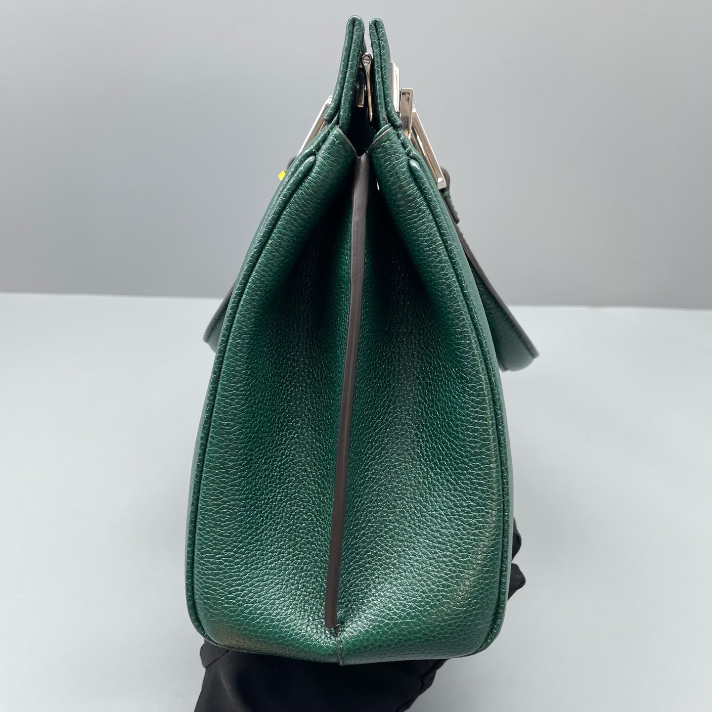 Gucci - Zumi - Grained leather - Green with Mixed-Tone Hardware - (small)