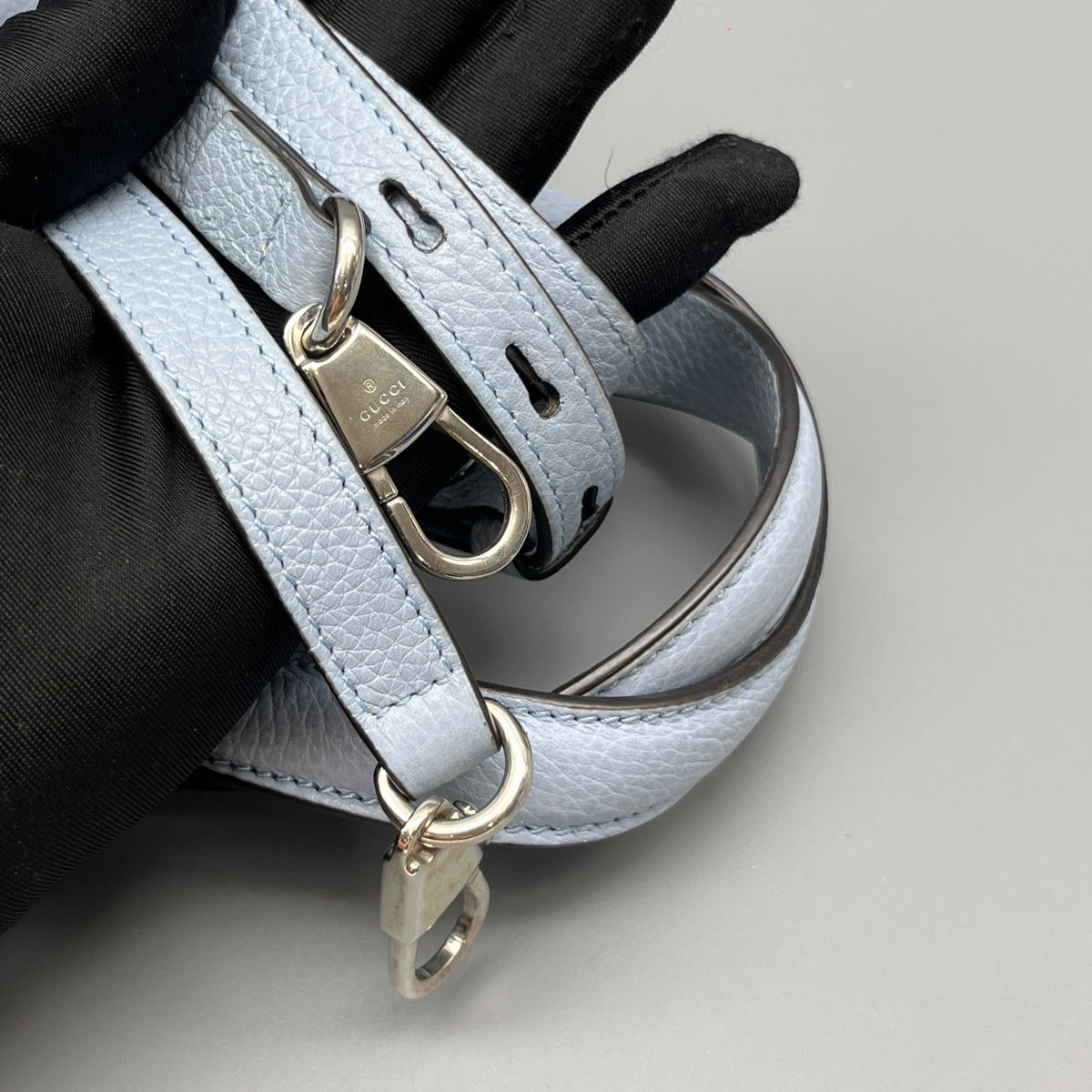 Gucci - Zumi - Leather - Blue - (Small)
